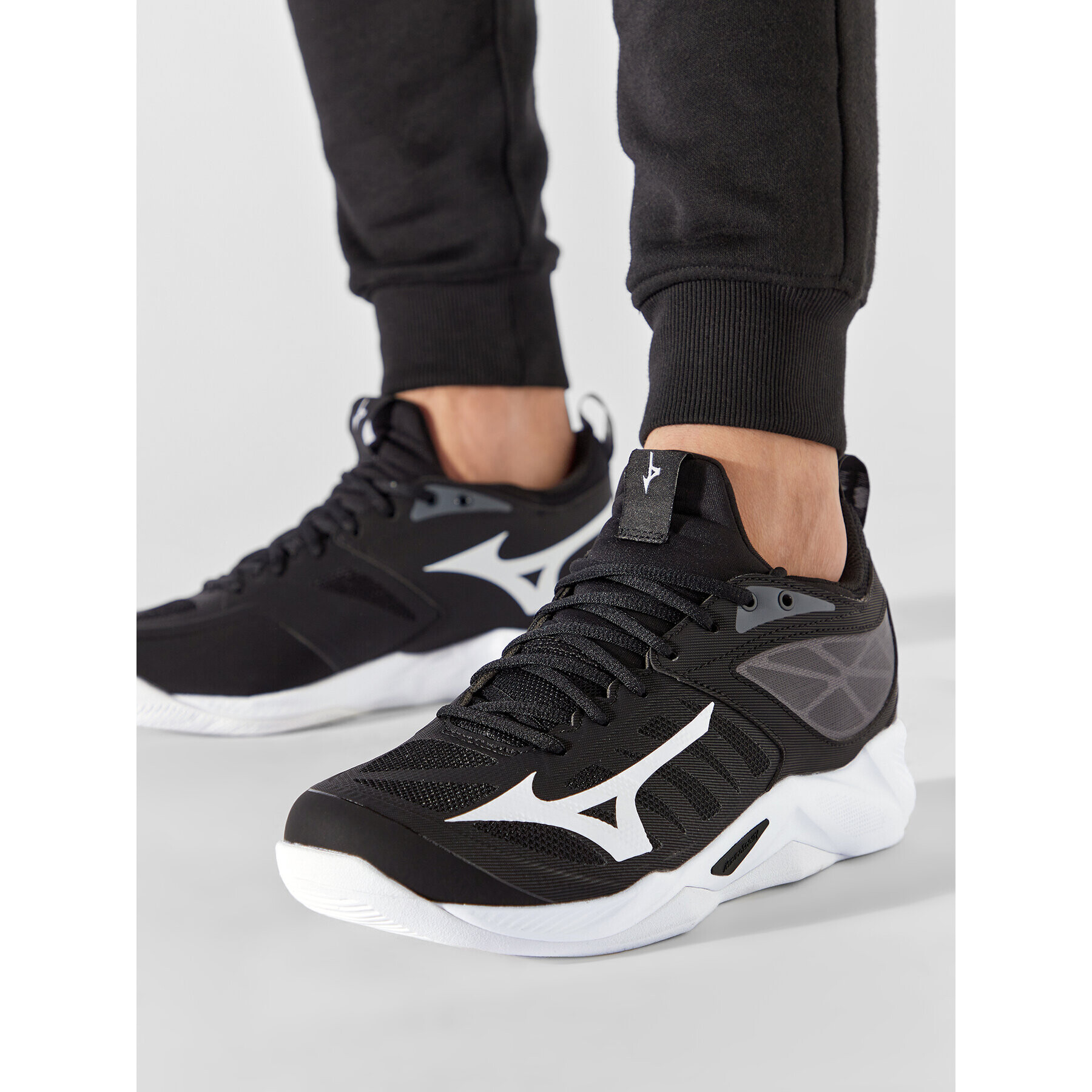 Mizuno Обувки Wave Dimension V1GA224001 Черен - Pepit.bg