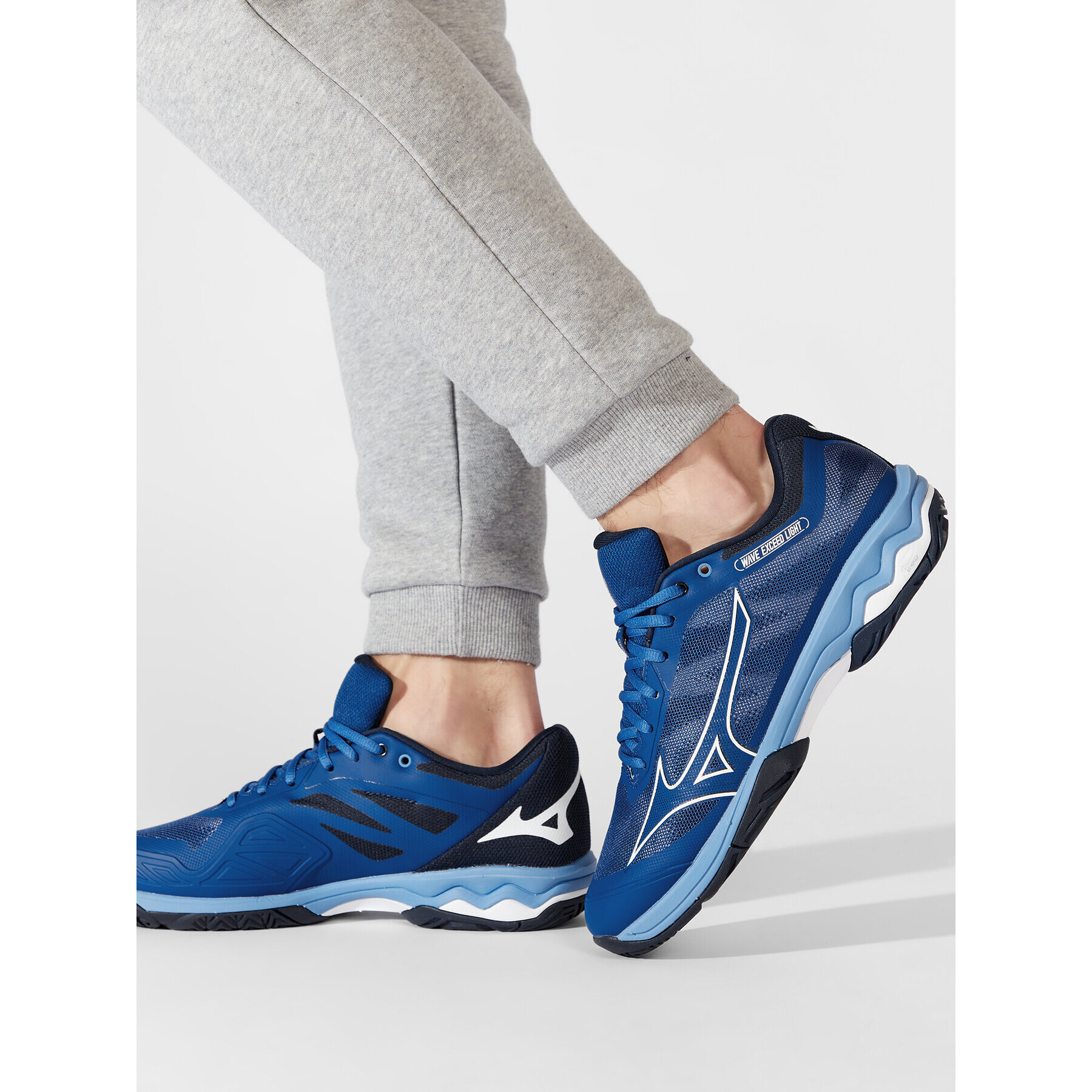 Mizuno Обувки Wave Exceed Light Ac 61GA221826 Син - Pepit.bg
