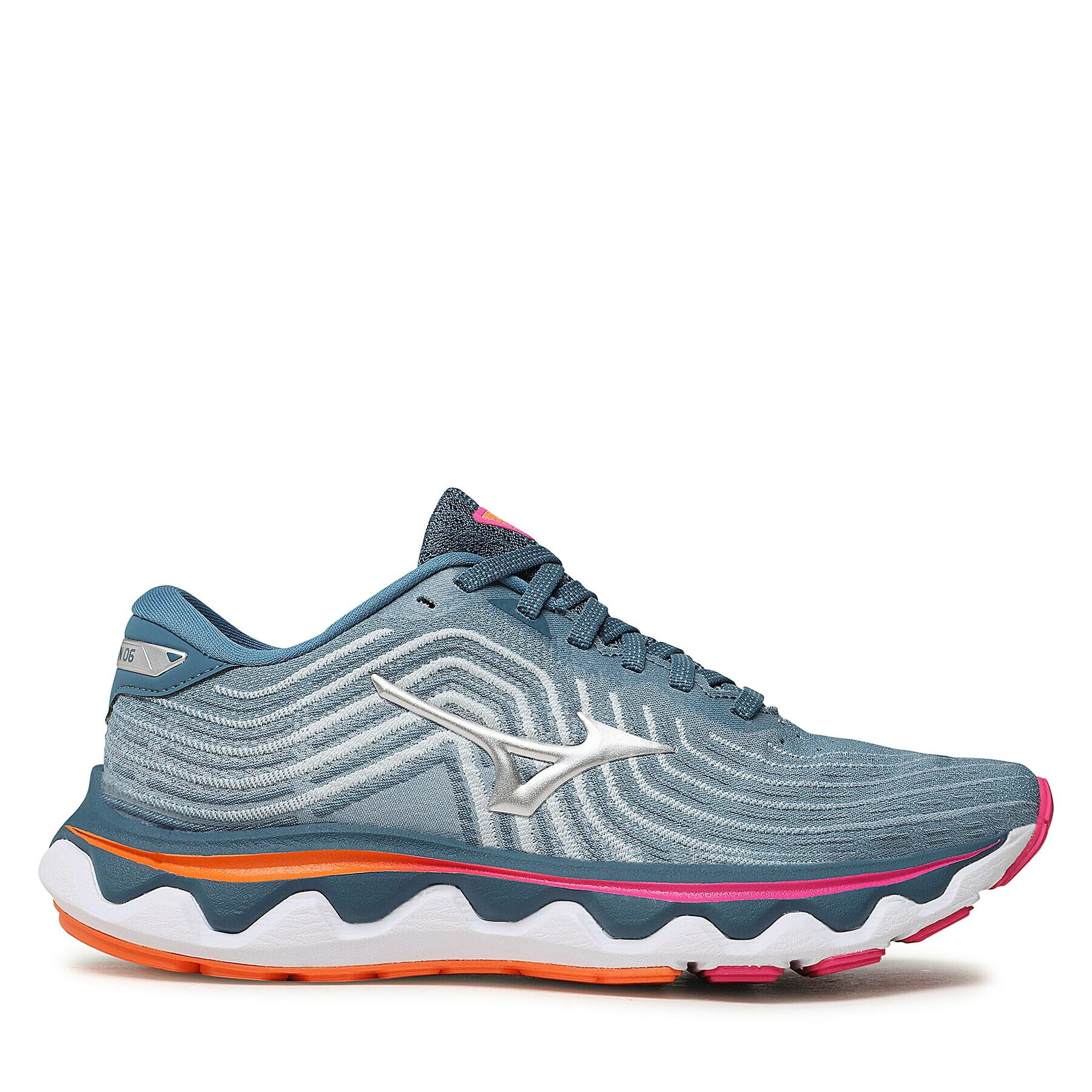 Mizuno Обувки Wave Horizon 6 J1GD2226 Син - Pepit.bg