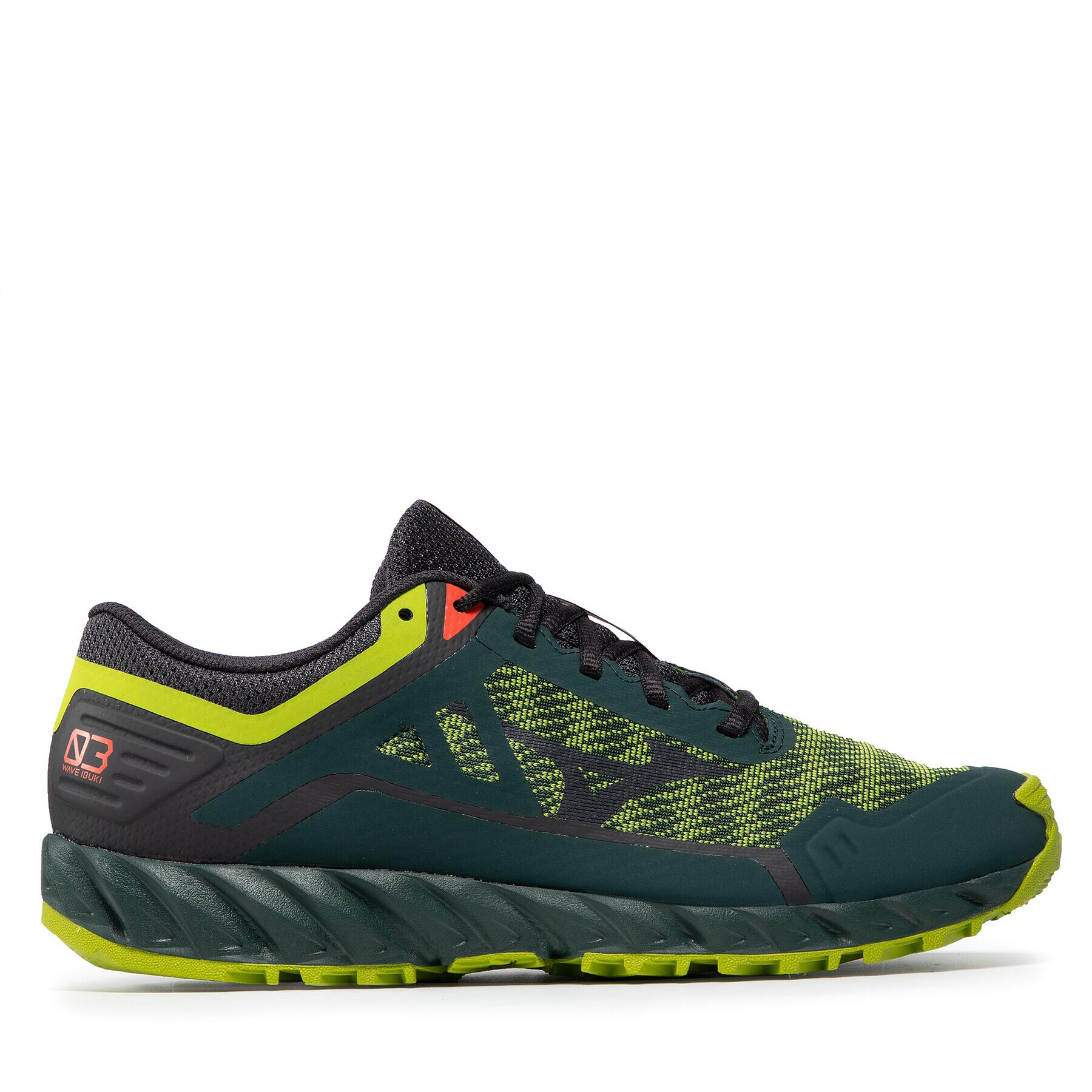 Mizuno Обувки Wave Ibuki 3 J1GJ207362 Зелен - Pepit.bg