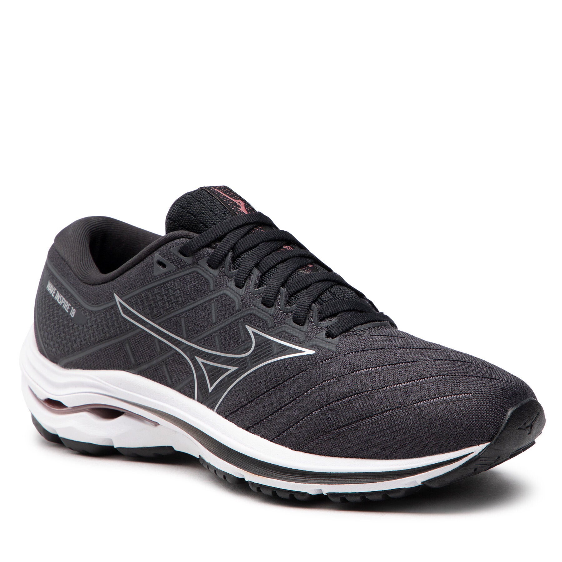 Mizuno Обувки Wave Inspire 18 J1GD224404 Черен - Pepit.bg