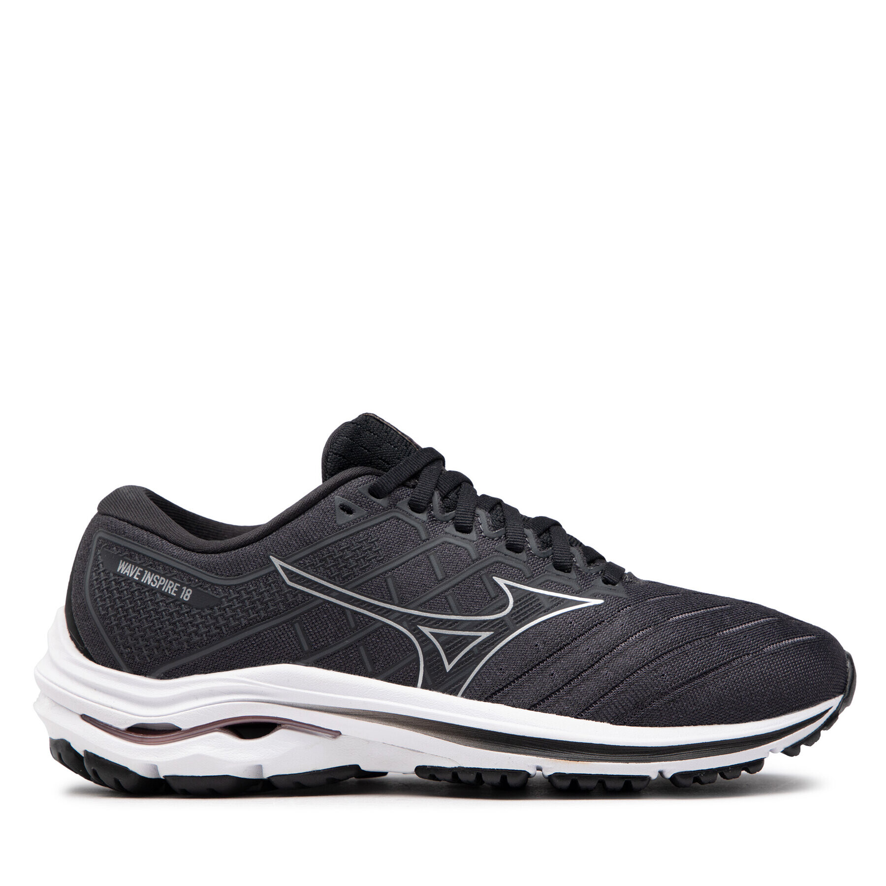 Mizuno Обувки Wave Inspire 18 J1GD224404 Черен - Pepit.bg
