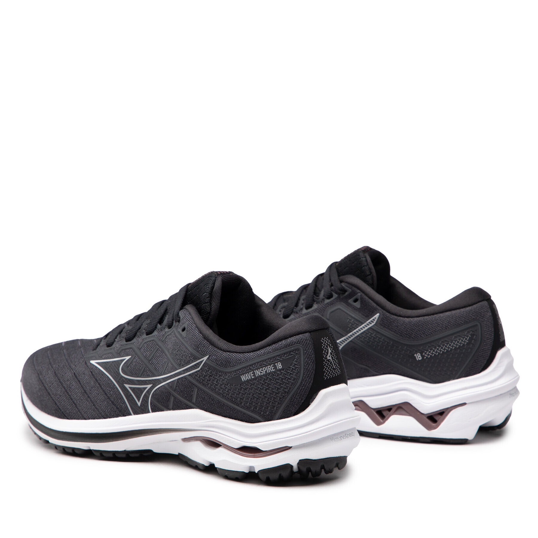 Mizuno Обувки Wave Inspire 18 J1GD224404 Черен - Pepit.bg