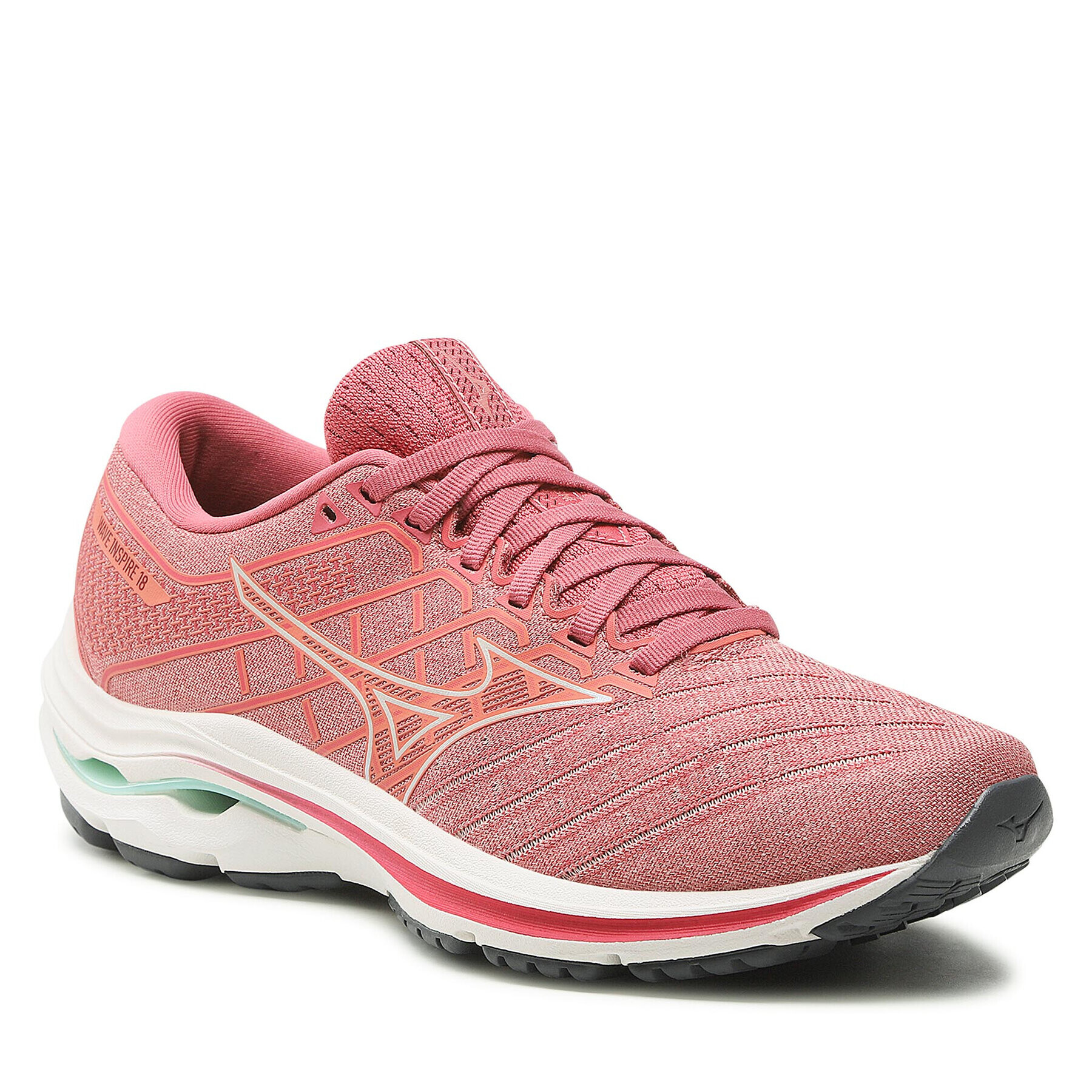 Mizuno Обувки Wave Inspire 18 J1GD224414 Розов - Pepit.bg
