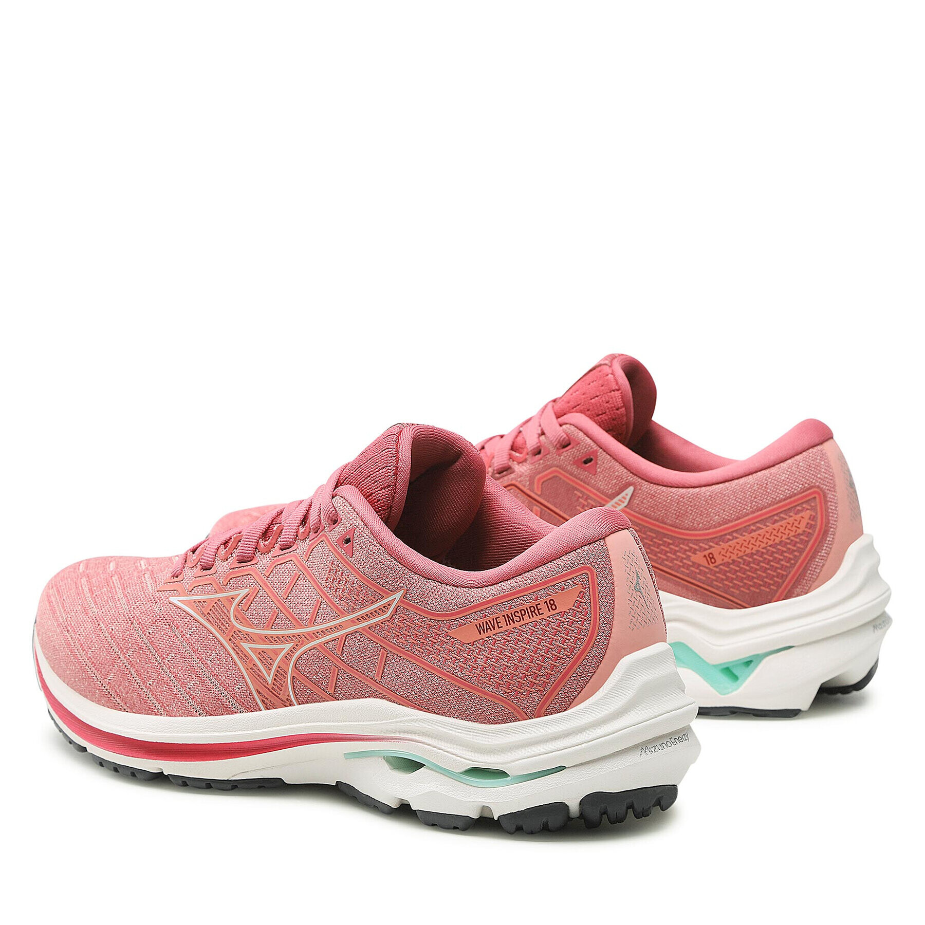 Mizuno Обувки Wave Inspire 18 J1GD224414 Розов - Pepit.bg
