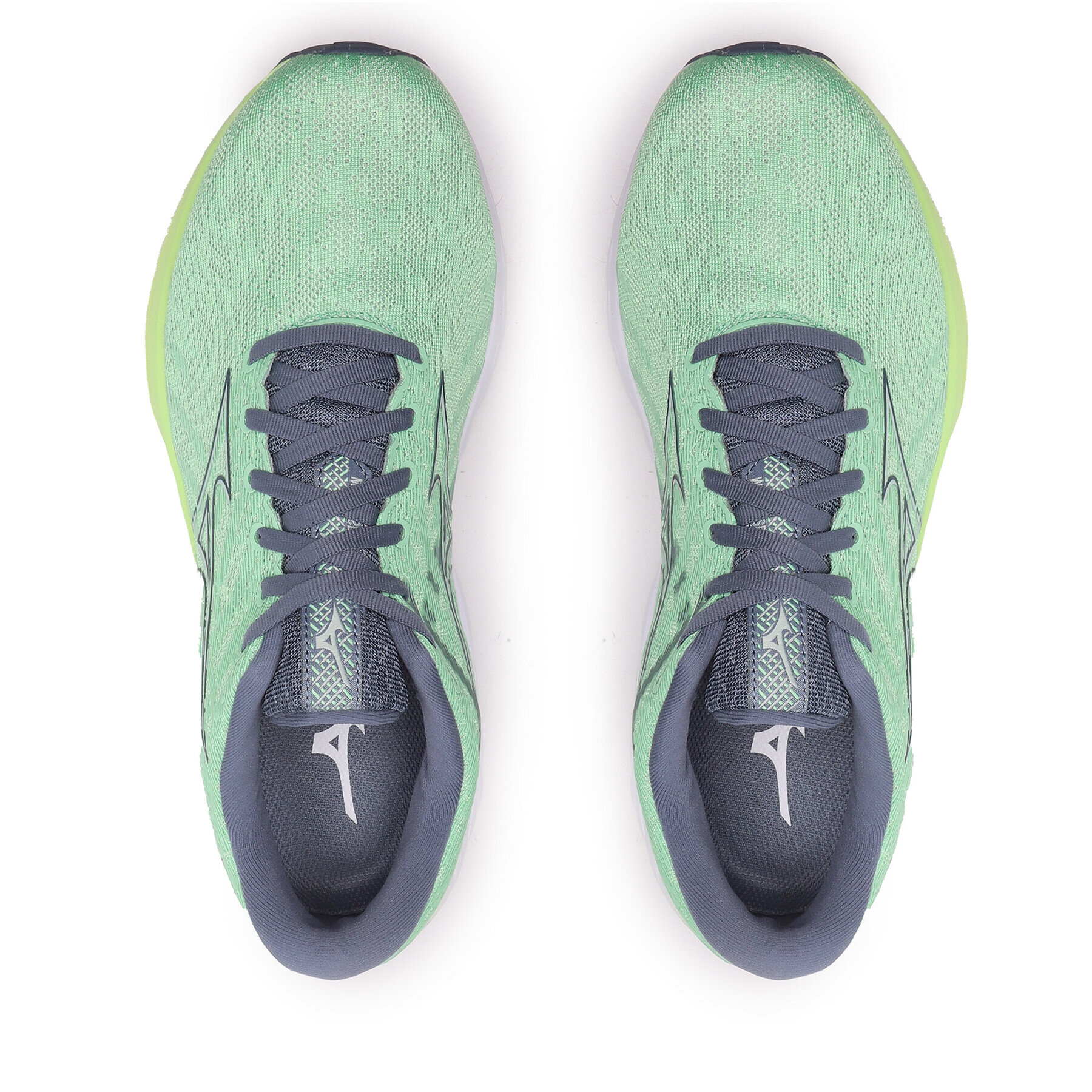 Mizuno Обувки Wave Inspire 19 J1GC234405 Зелен - Pepit.bg