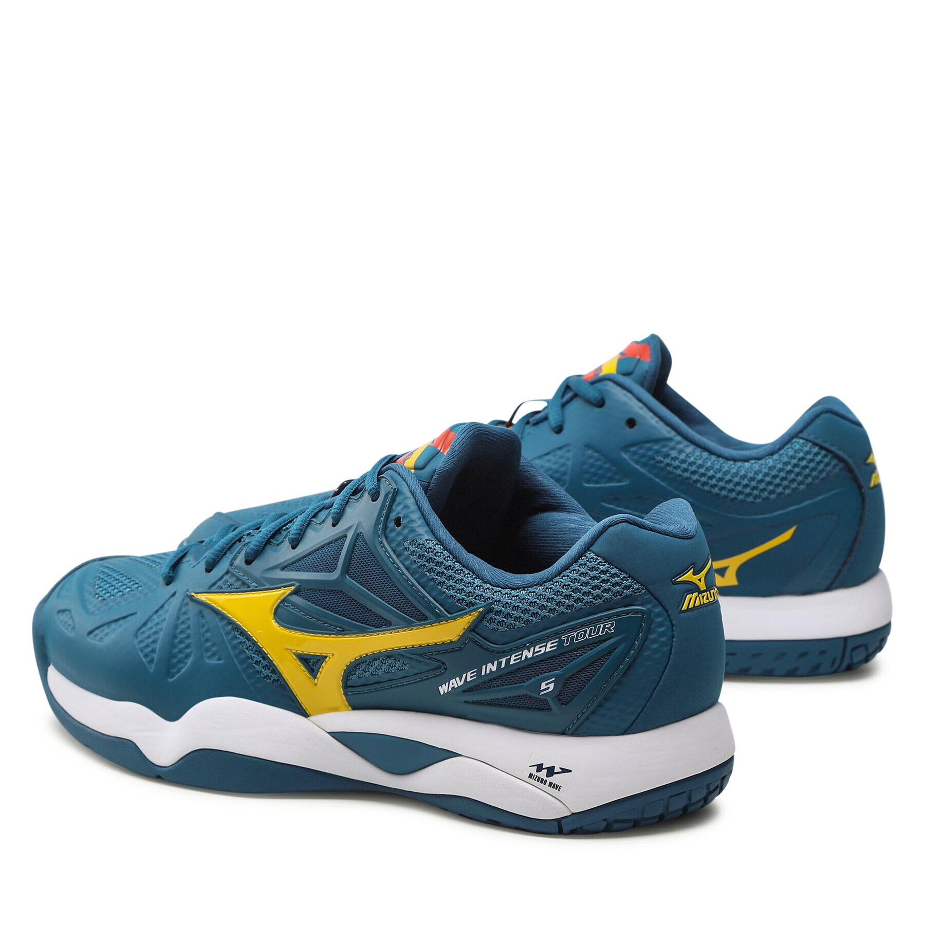 Mizuno Обувки Wave Intense Tour 5 Ac 61GA190030 Електриков - Pepit.bg