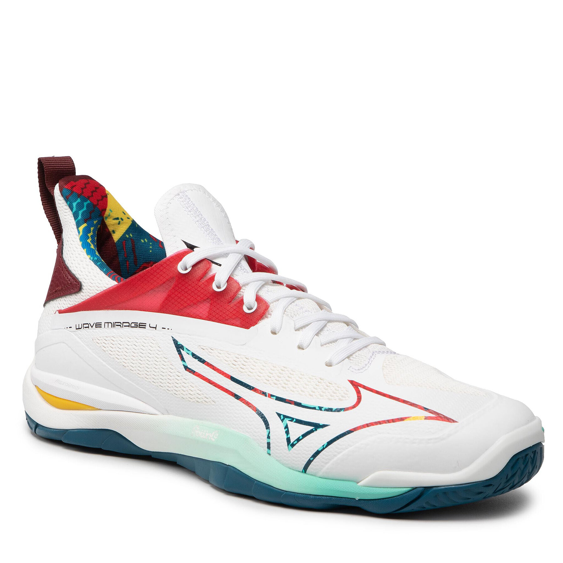 Mizuno Обувки Wave Mirage 4 X1GA215048 Бял - Pepit.bg