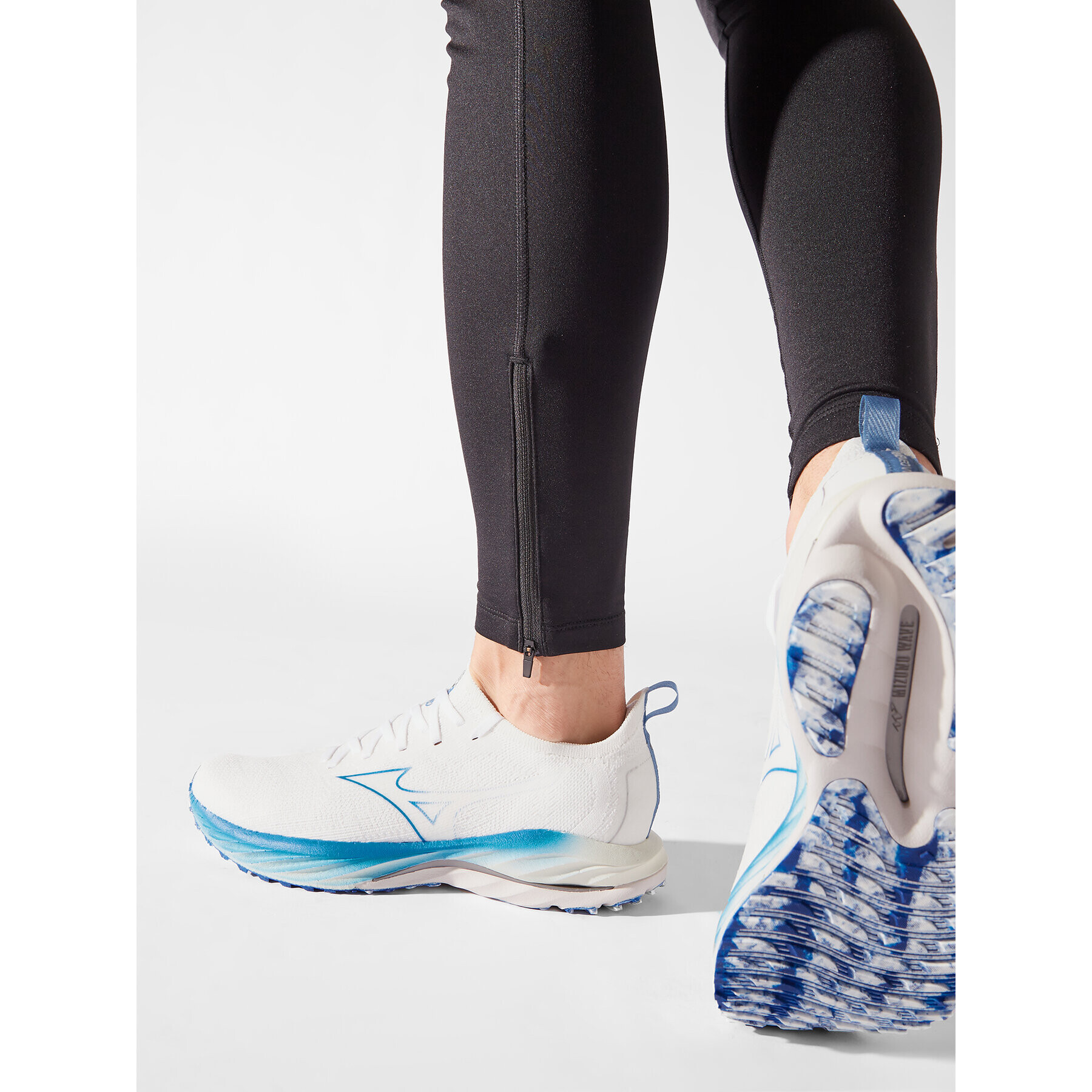 Mizuno Обувки Wave Neo Wind J1GC227801 Бял - Pepit.bg