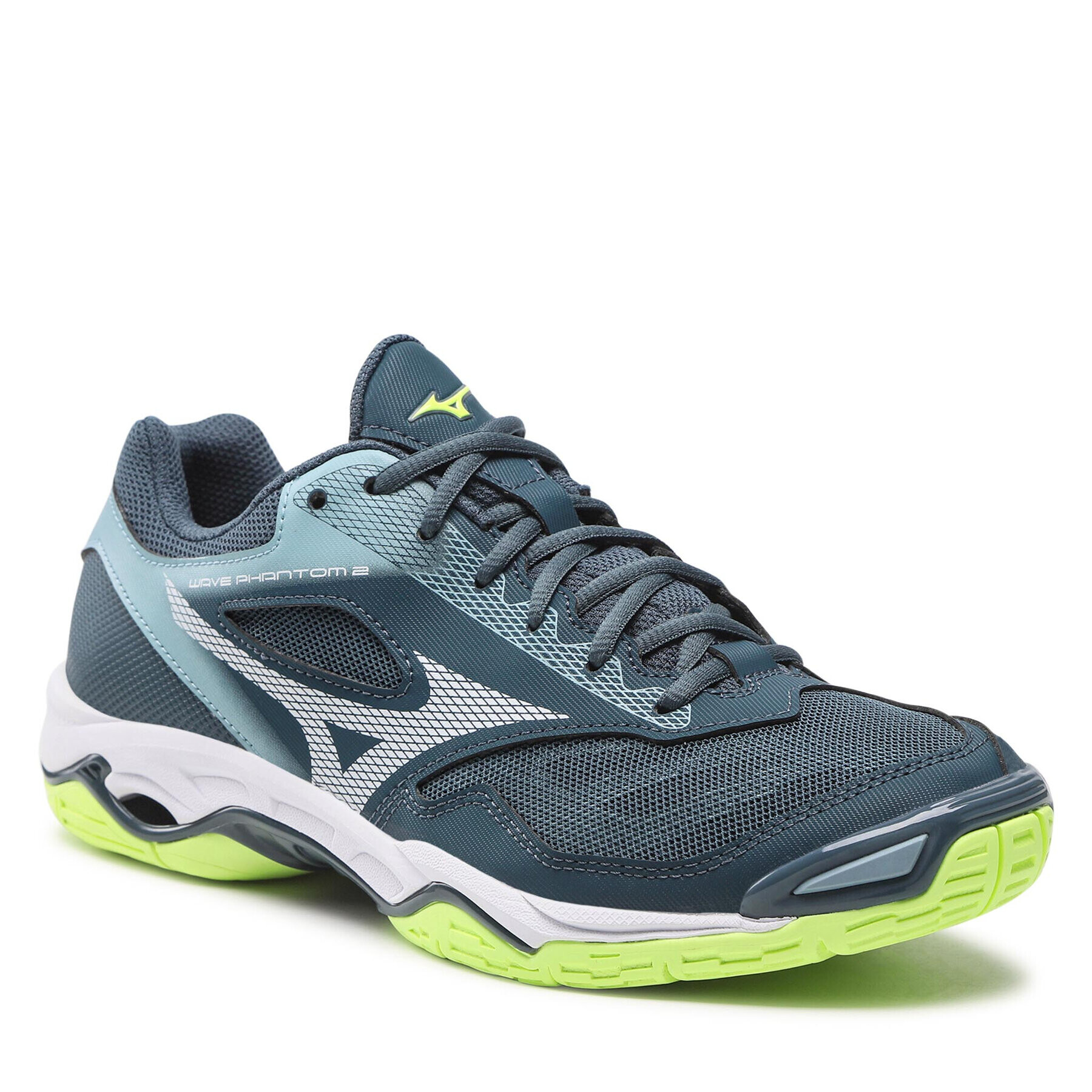 Mizuno Обувки Wave Phantom 2 X1GA206038 Зелен - Pepit.bg