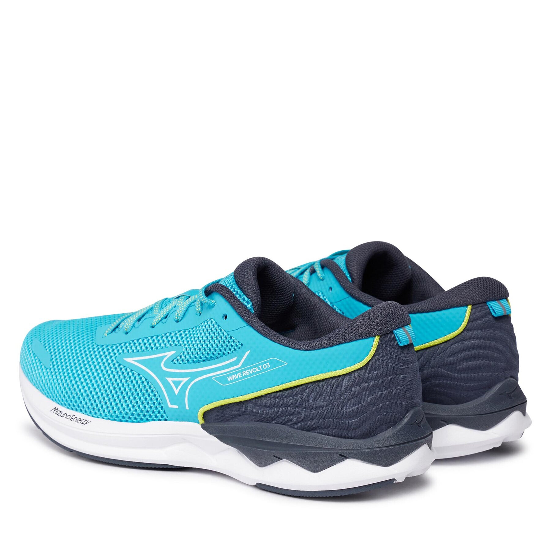 Mizuno Обувки Wave Revolt 3 J1GC2381 Син - Pepit.bg