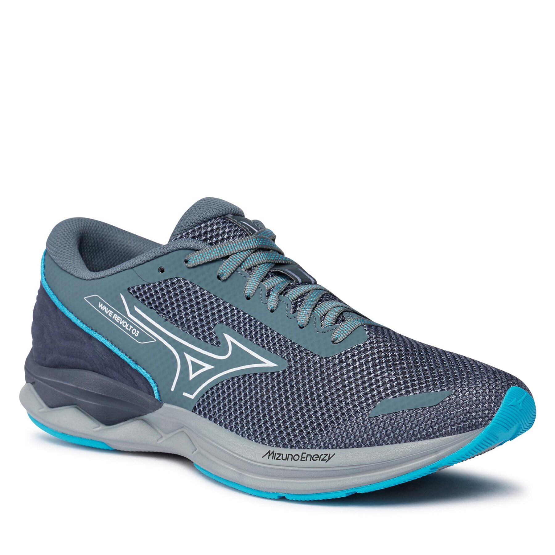 Mizuno Обувки Wave Revolt 3 J1GC2381 Сив - Pepit.bg