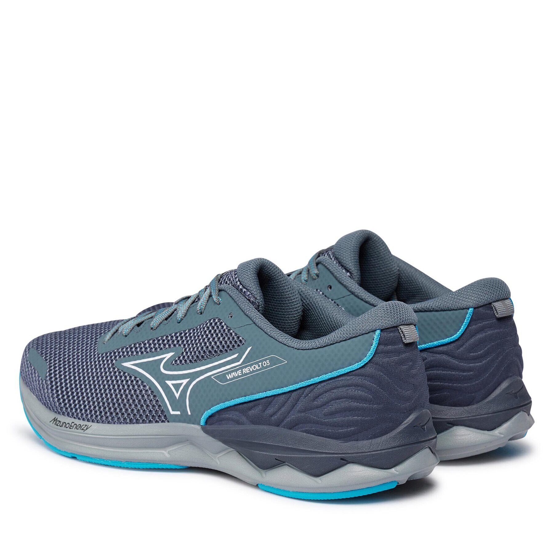 Mizuno Обувки Wave Revolt 3 J1GC2381 Сив - Pepit.bg