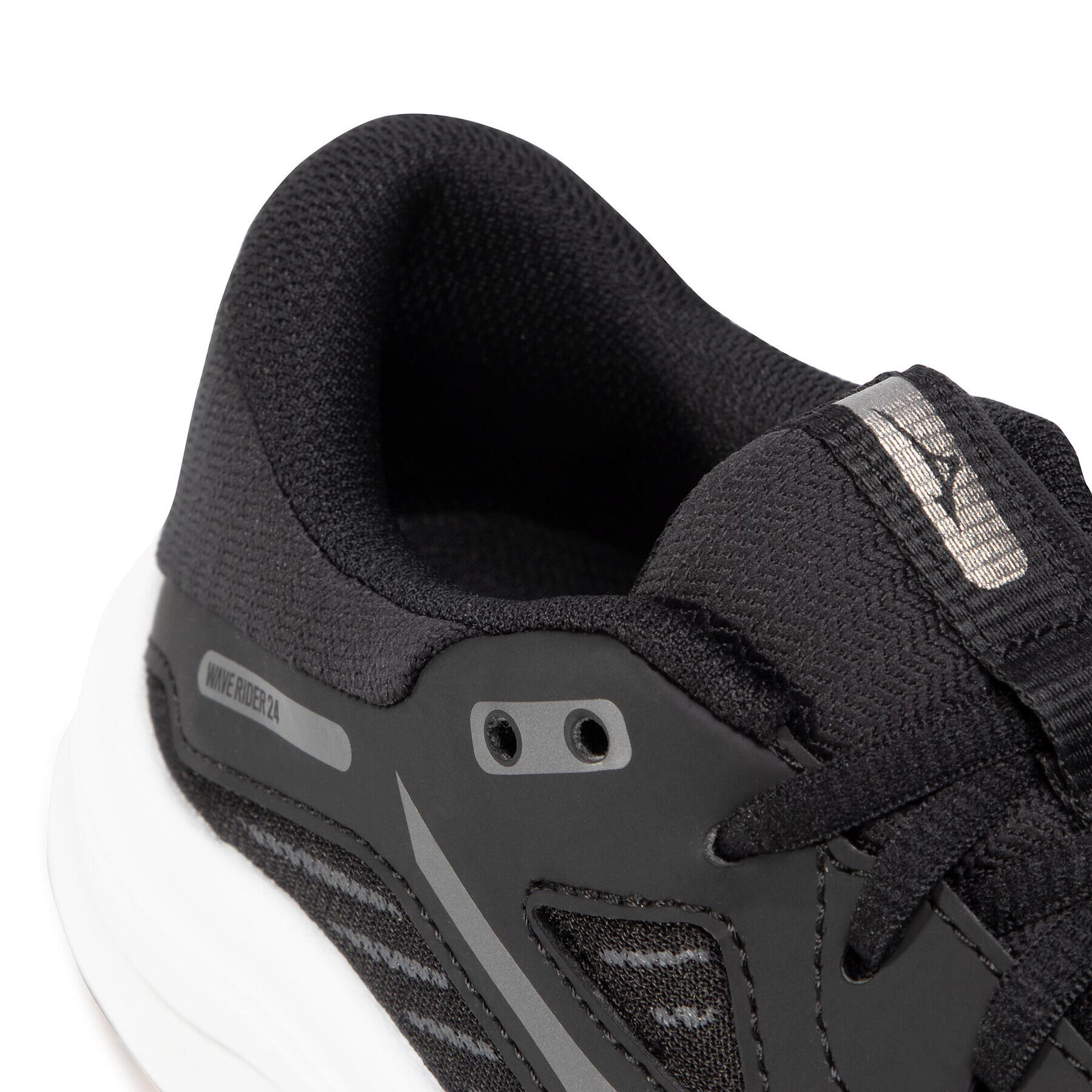 Mizuno Обувки Wave Rider 24 Jr K1GC203349 Черен - Pepit.bg