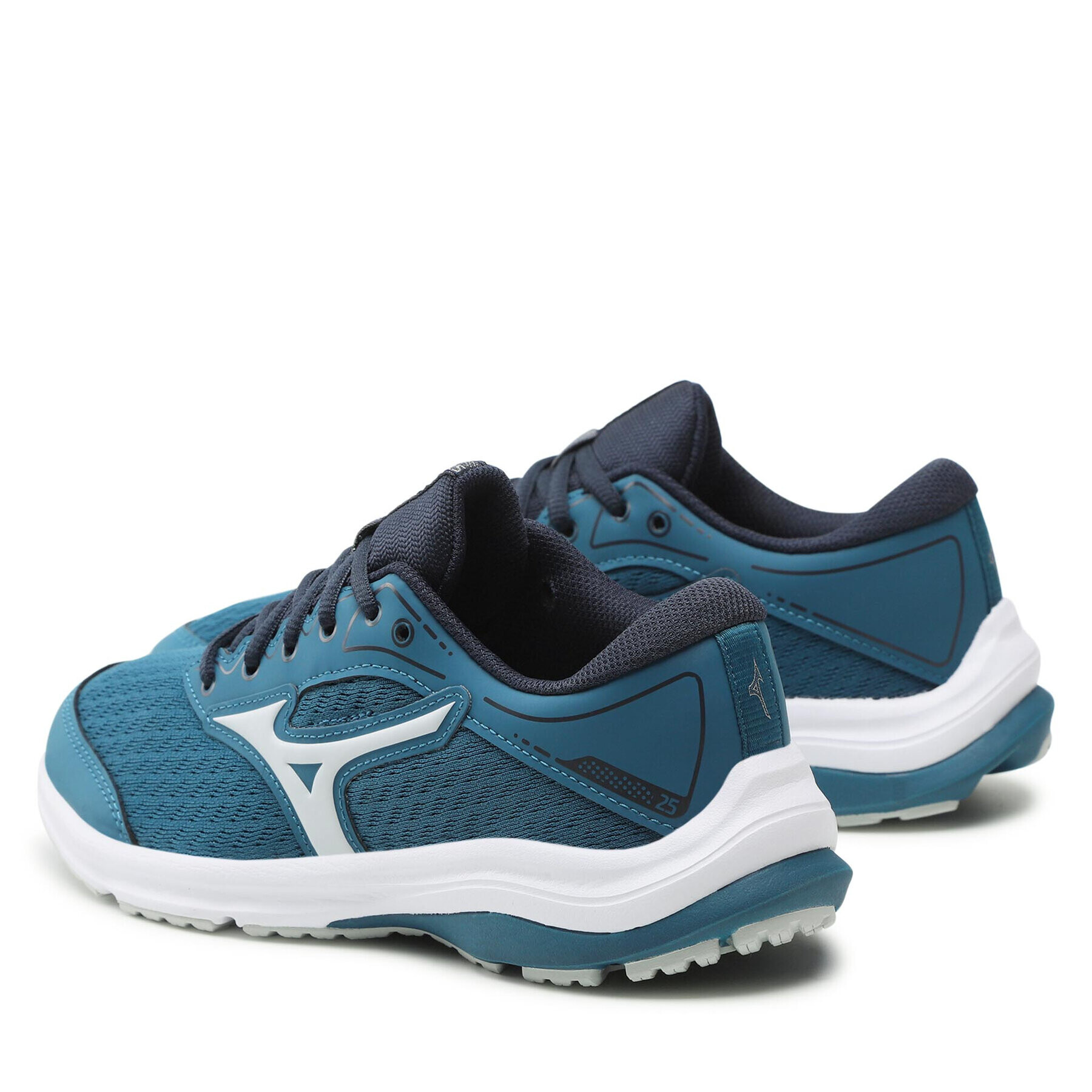 Mizuno Обувки Wave Rider 25 Jr K1GC2133 Син - Pepit.bg