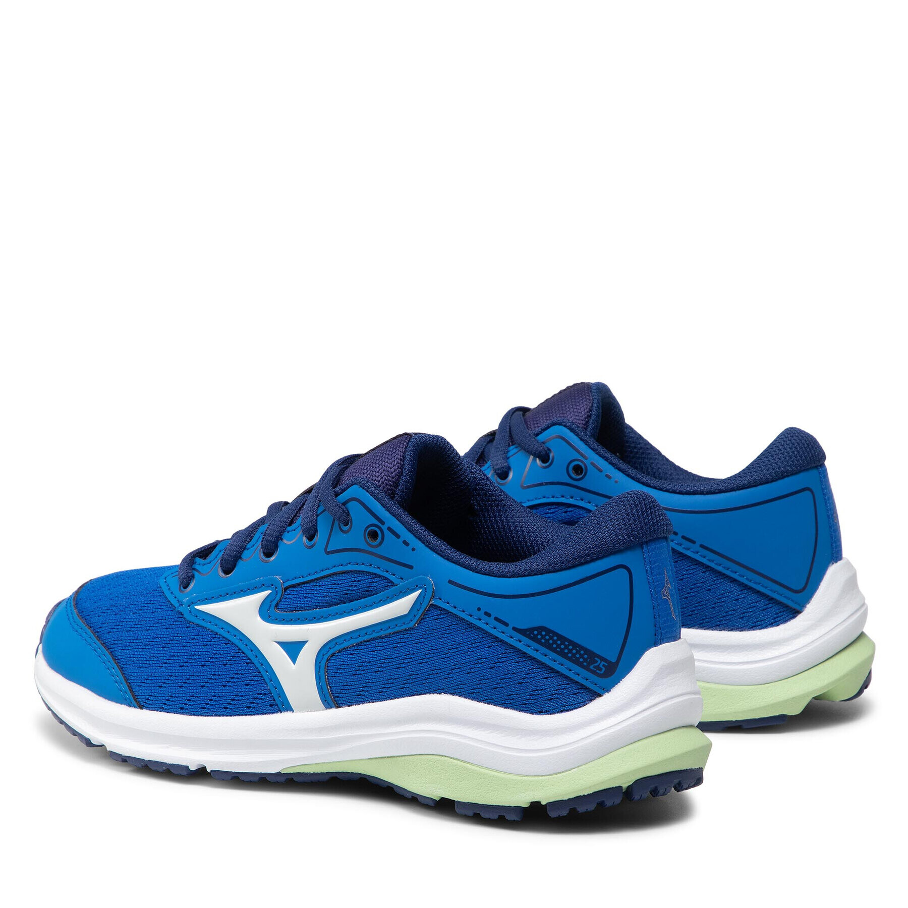 Mizuno Обувки Wave Rider 25 Jr K1GC213325 Син - Pepit.bg