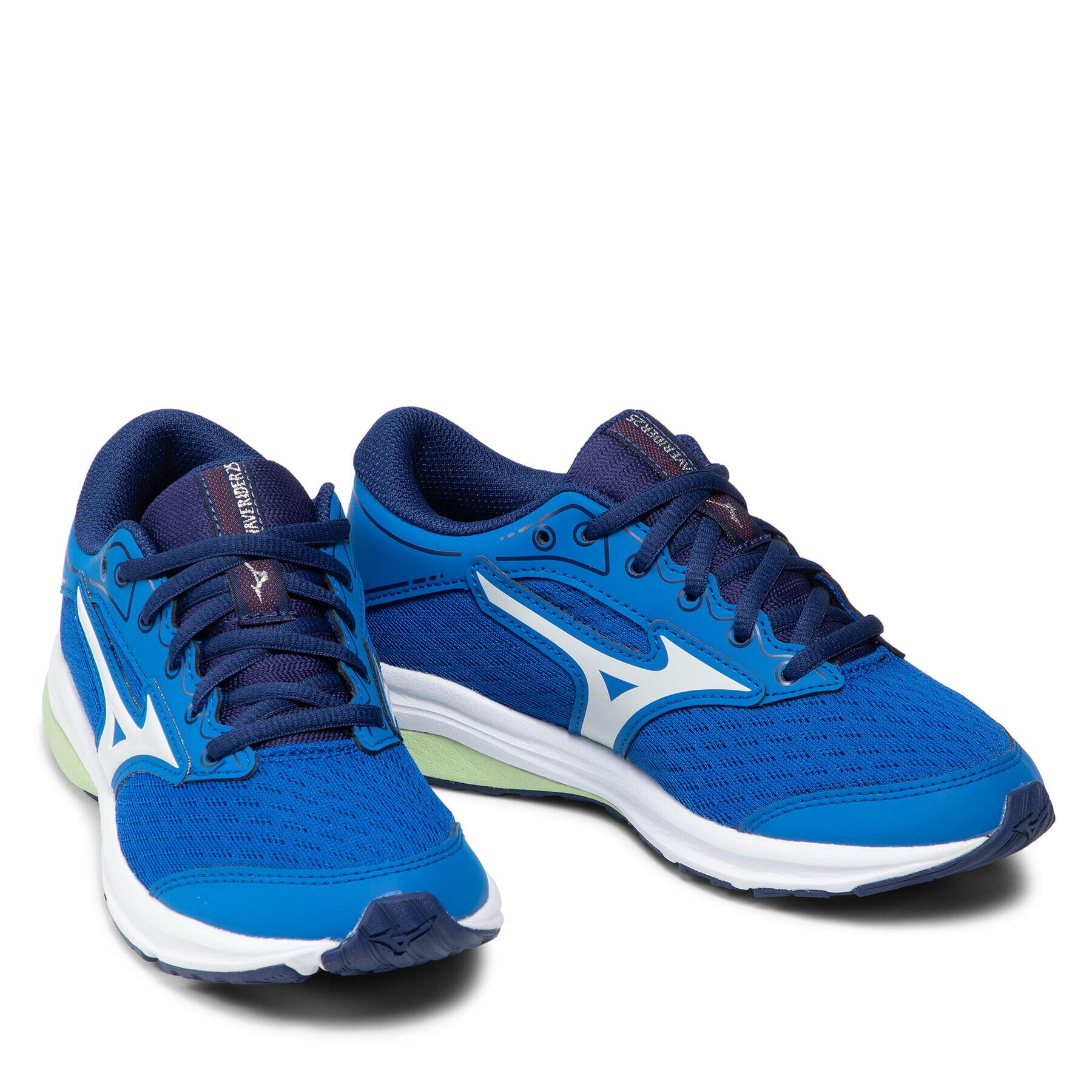 Mizuno Обувки Wave Rider 25 Jr K1GC213325 Син - Pepit.bg