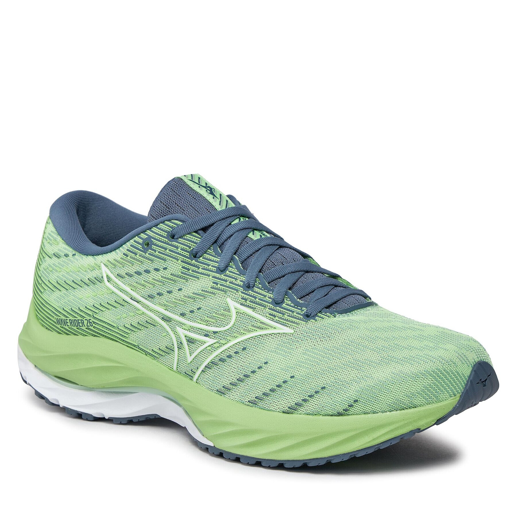 Mizuno Обувки Wave Rider 26 909C J1GC220356 Зелен - Pepit.bg