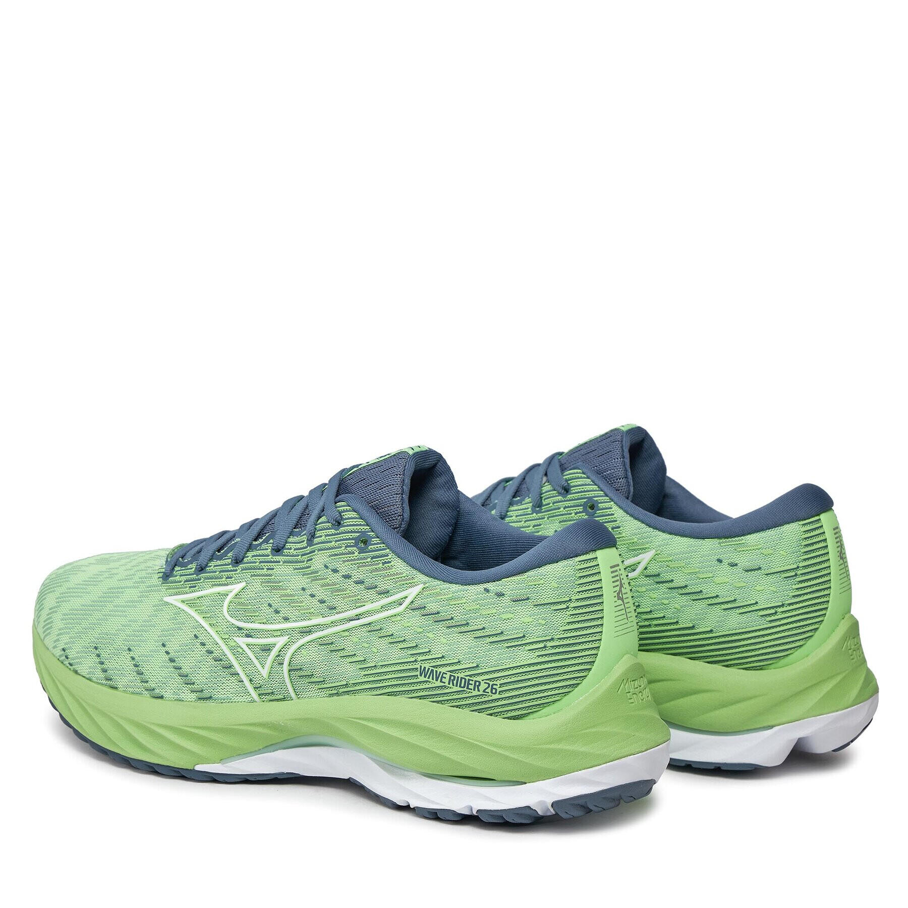 Mizuno Обувки Wave Rider 26 909C J1GC220356 Зелен - Pepit.bg