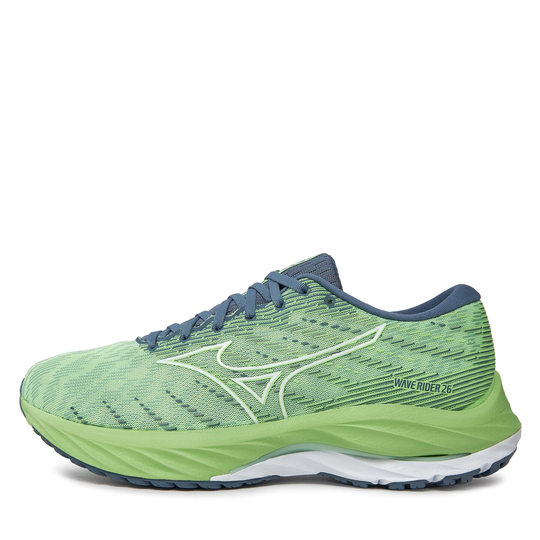 Mizuno Обувки Wave Rider 26 909C J1GC220356 Зелен - Pepit.bg