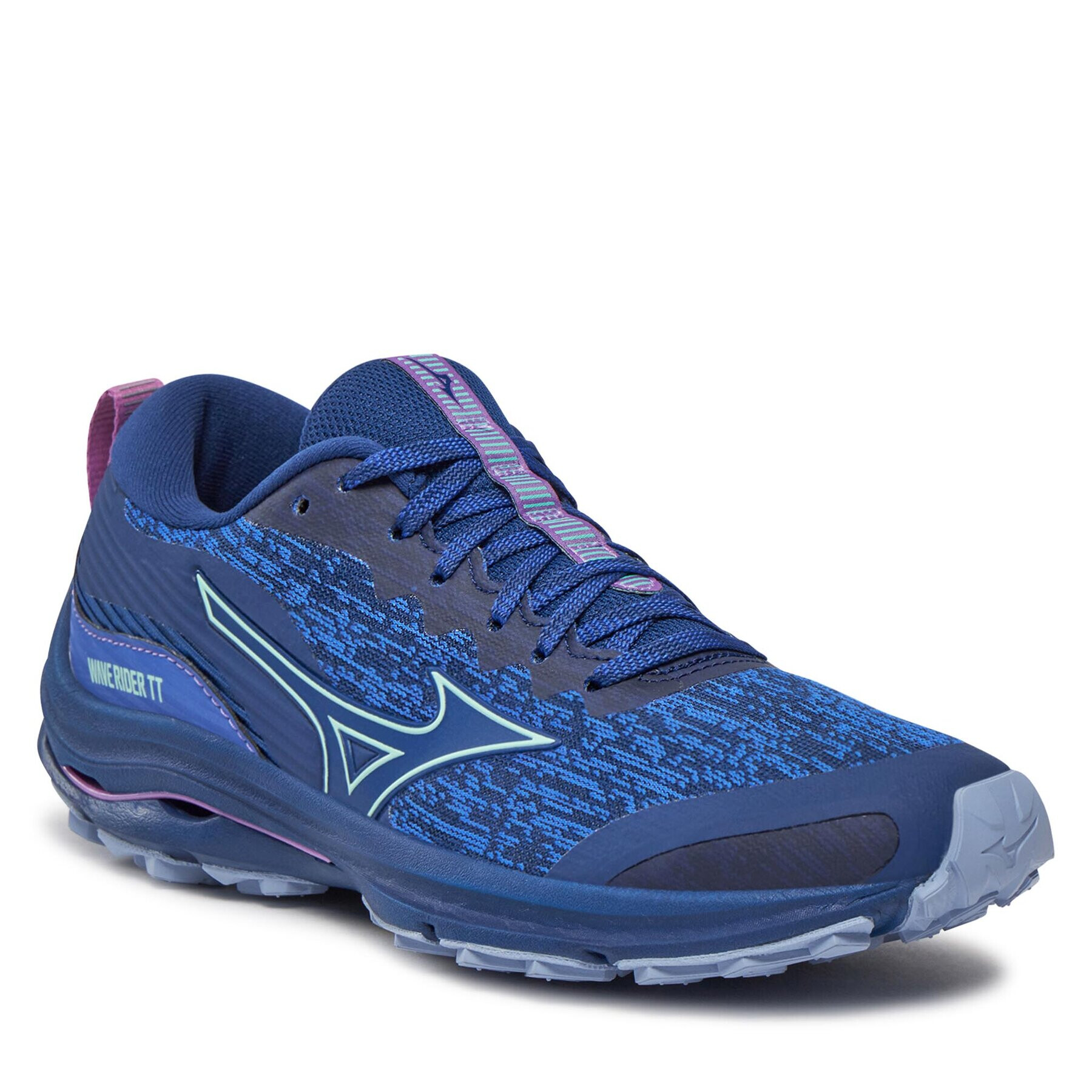Mizuno Обувки Wave Rider Tt J1GD2232 Син - Pepit.bg