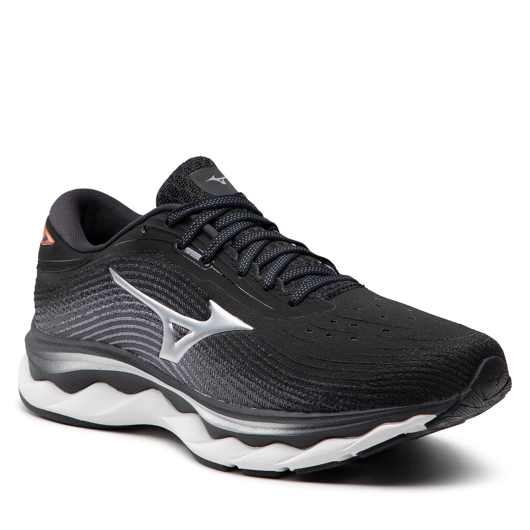 Mizuno Обувки Wave Sky 5 J1GC210268 Черен - Pepit.bg