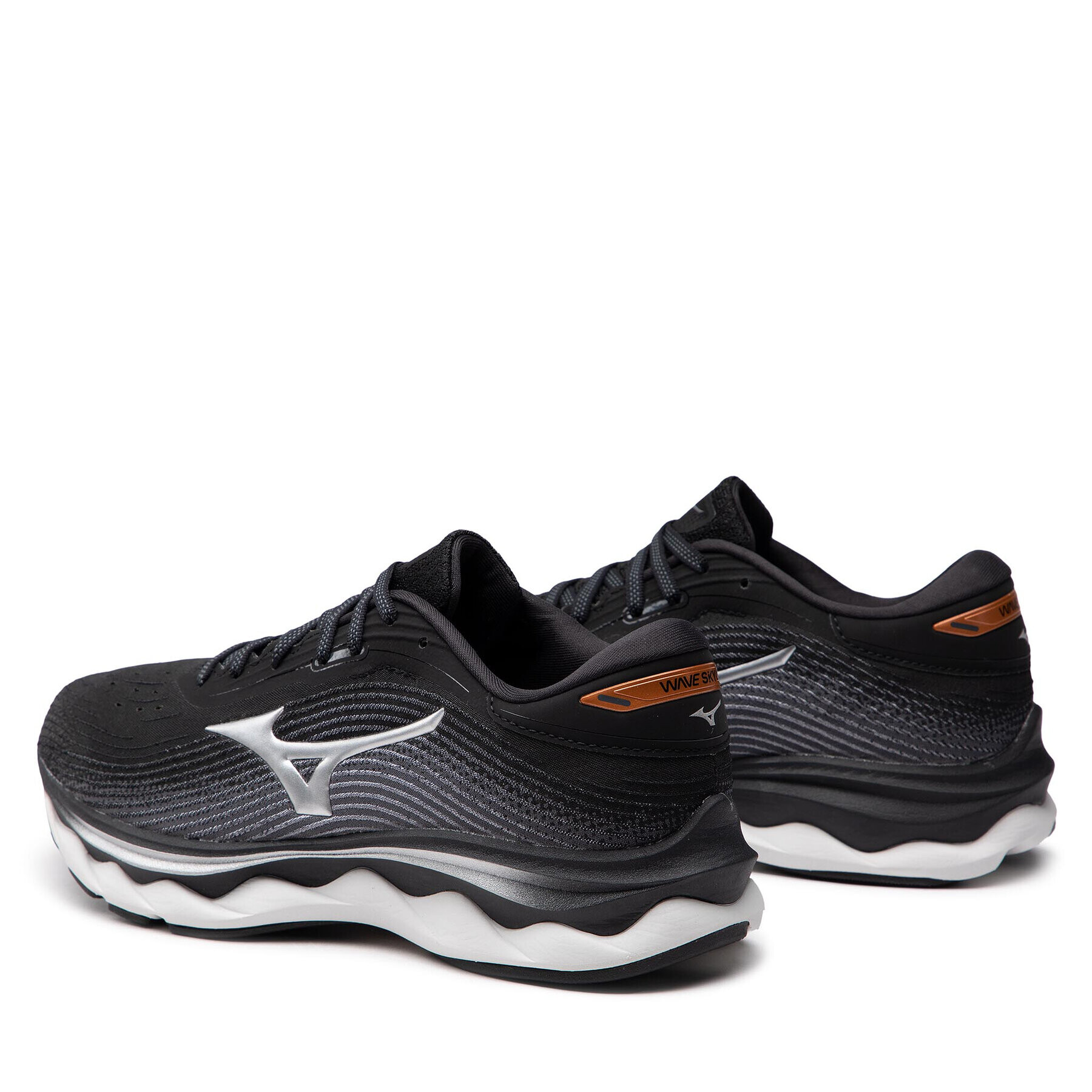 Mizuno Обувки Wave Sky 5 J1GC210268 Черен - Pepit.bg