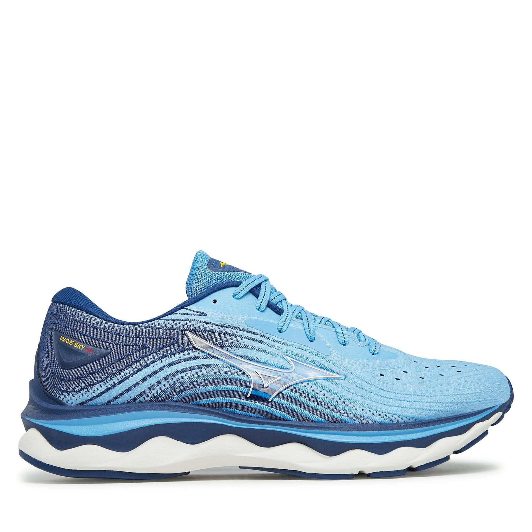 Mizuno Обувки Wave Sky 6 J1GC2202 Сив - Pepit.bg