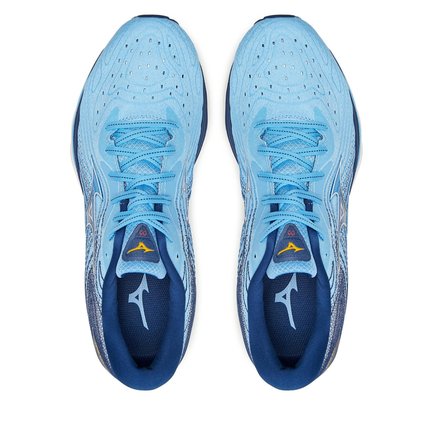 Mizuno Обувки Wave Sky 6 J1GC2202 Сив - Pepit.bg