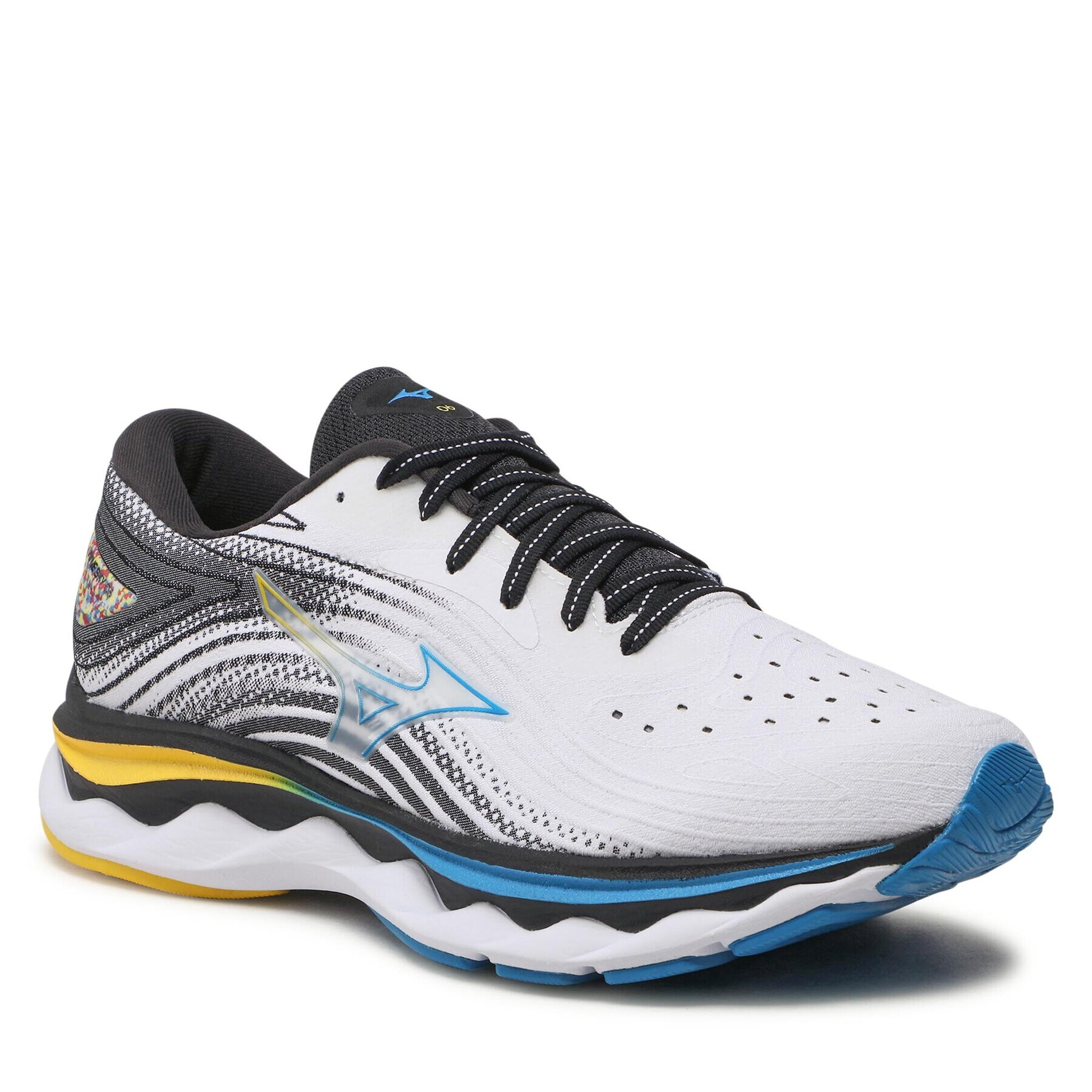Mizuno Обувки Wave Sky 6 J1GC220201 Бял - Pepit.bg