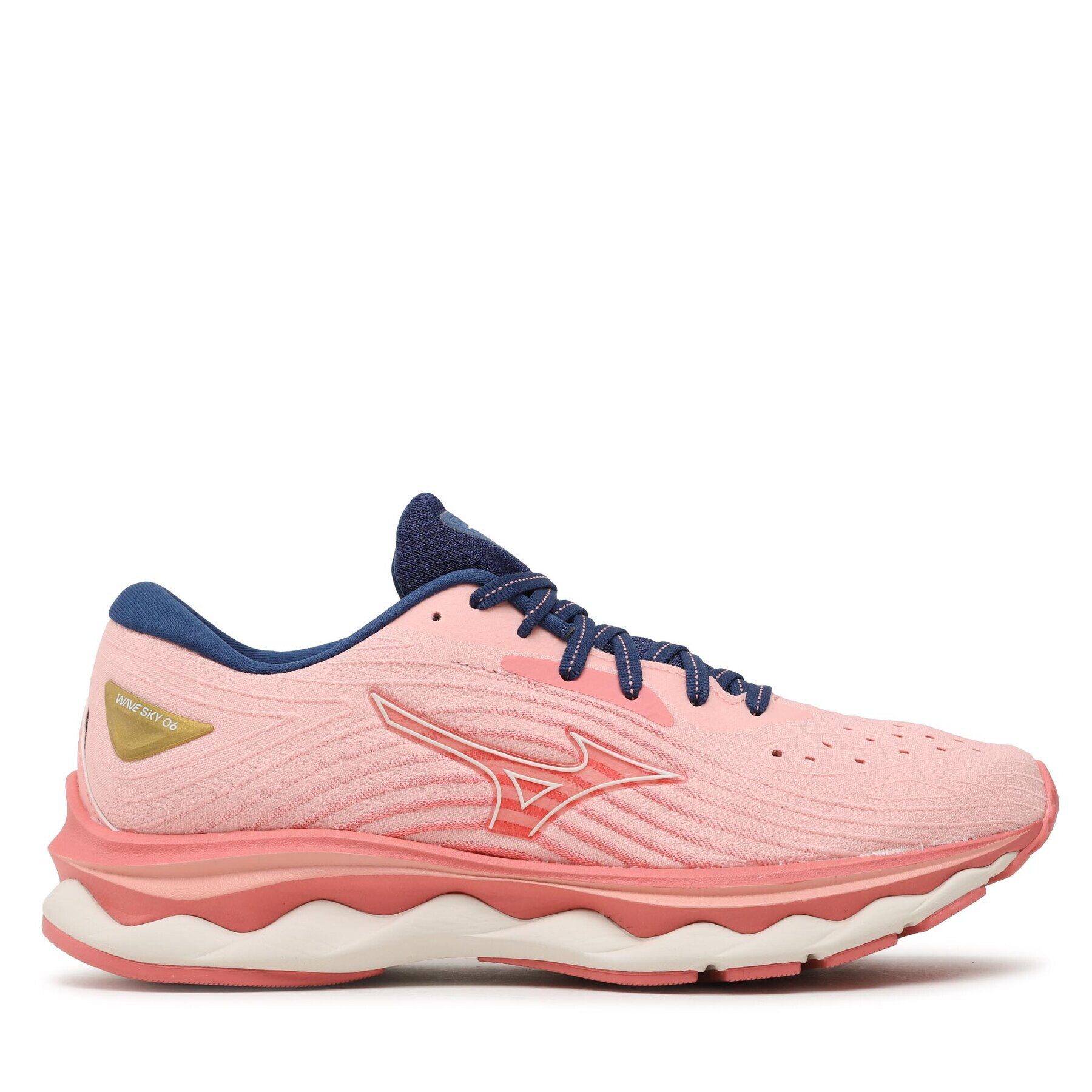 Mizuno Обувки Wave Sky 6 J1GD220273 Розов - Pepit.bg