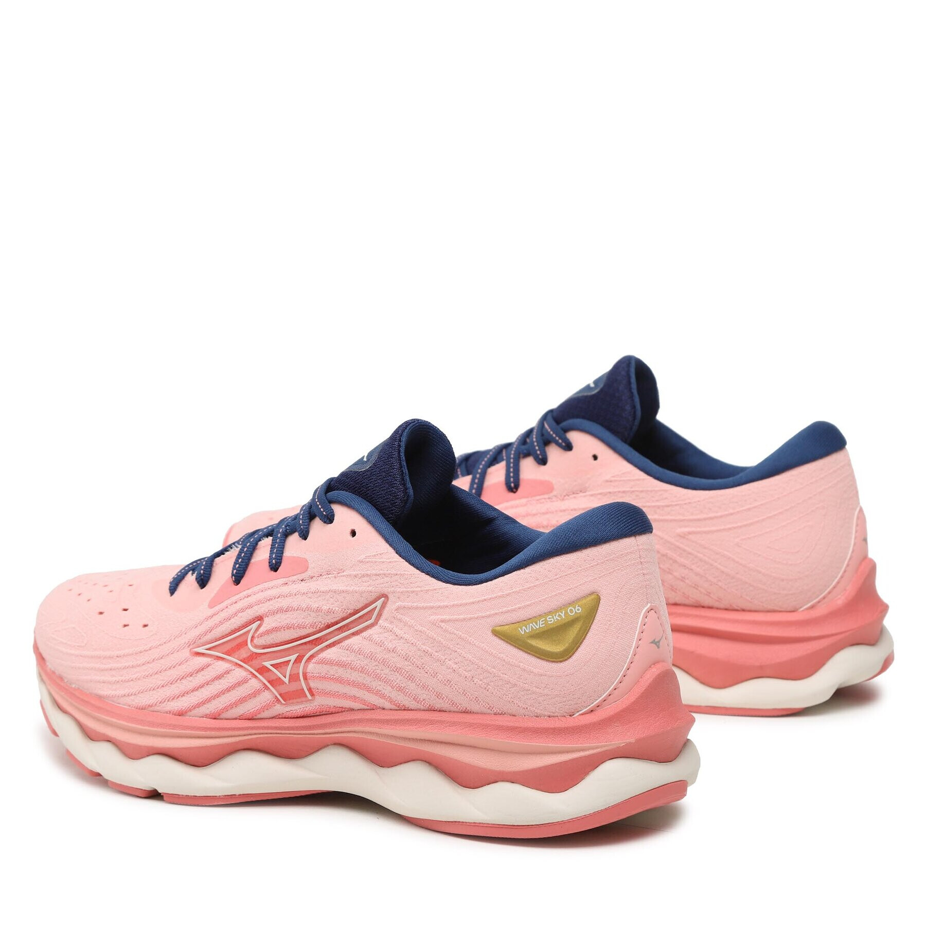 Mizuno Обувки Wave Sky 6 J1GD220273 Розов - Pepit.bg