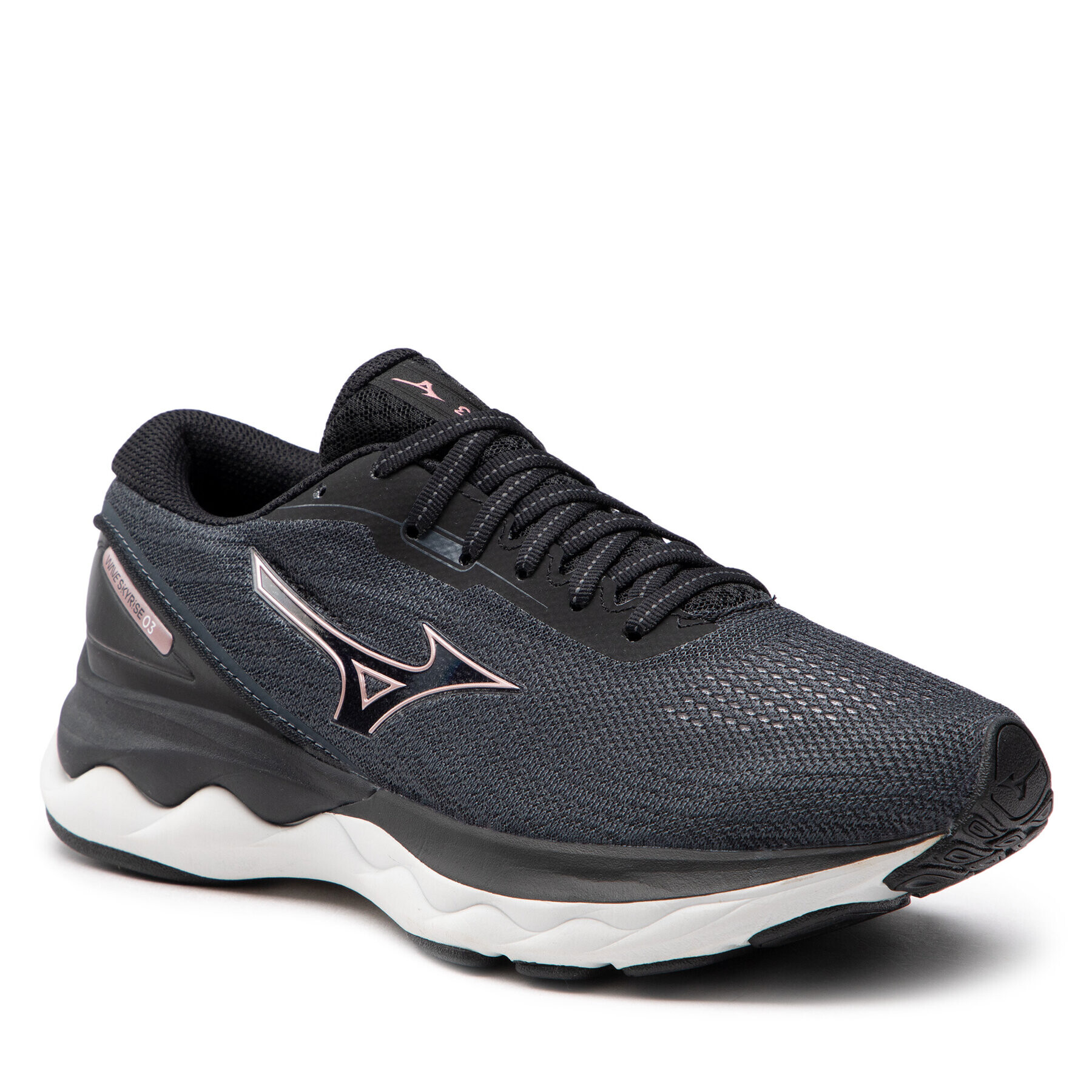 Mizuno Обувки Wave Skyrise 3 J1GC2209 Черен - Pepit.bg