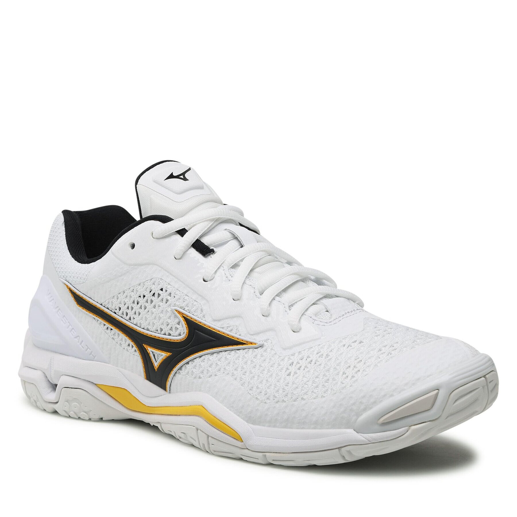 Mizuno Обувки Wave Stealth V X1GA180013 Бял - Pepit.bg