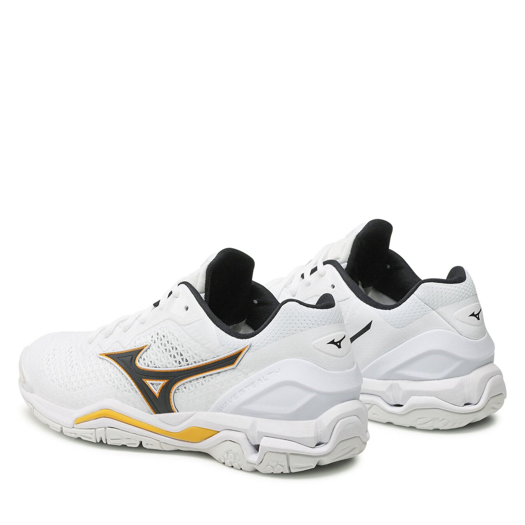 Mizuno Обувки Wave Stealth V X1GA180013 Бял - Pepit.bg