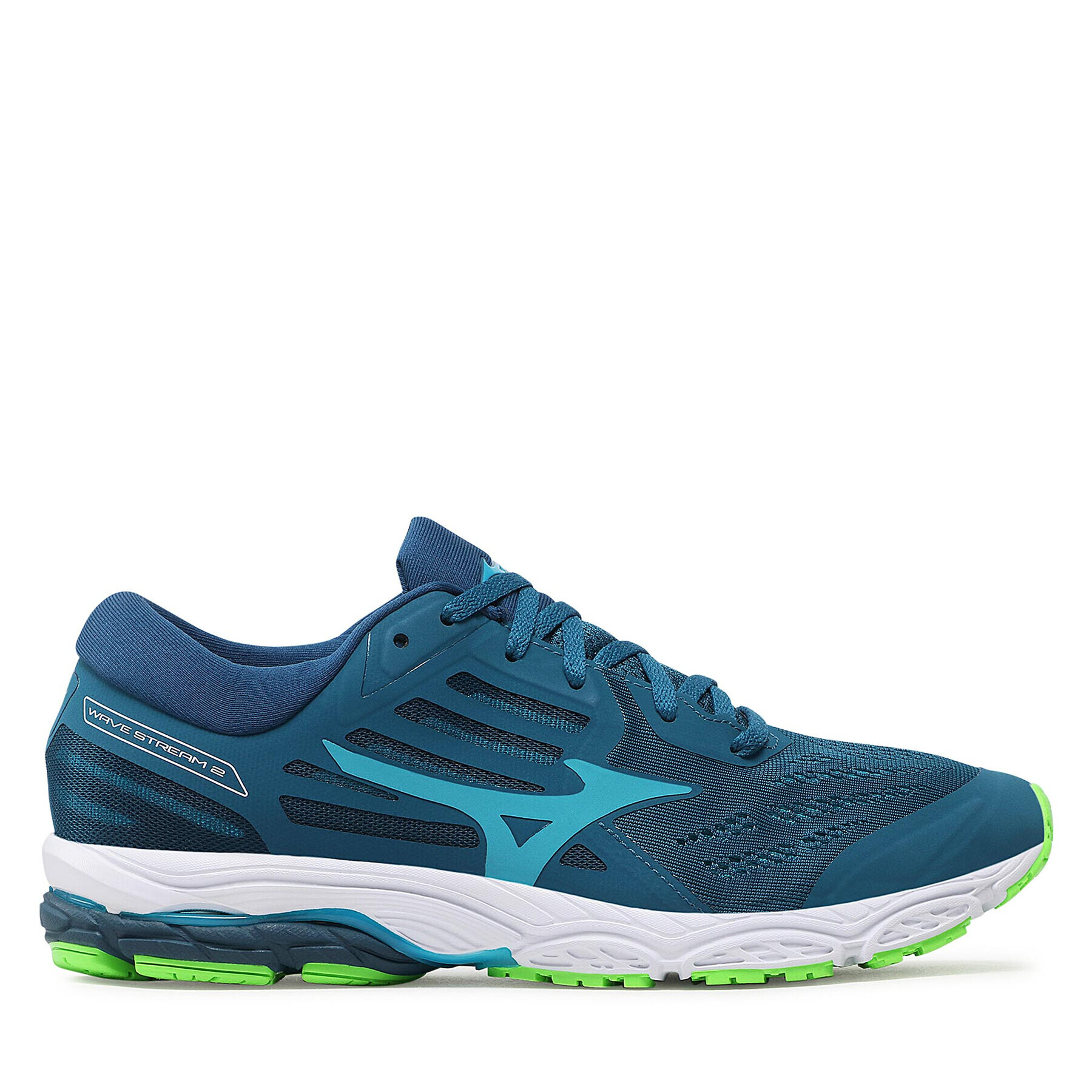Mizuno Обувки Wave Stream 2 J1GC211918 Син - Pepit.bg