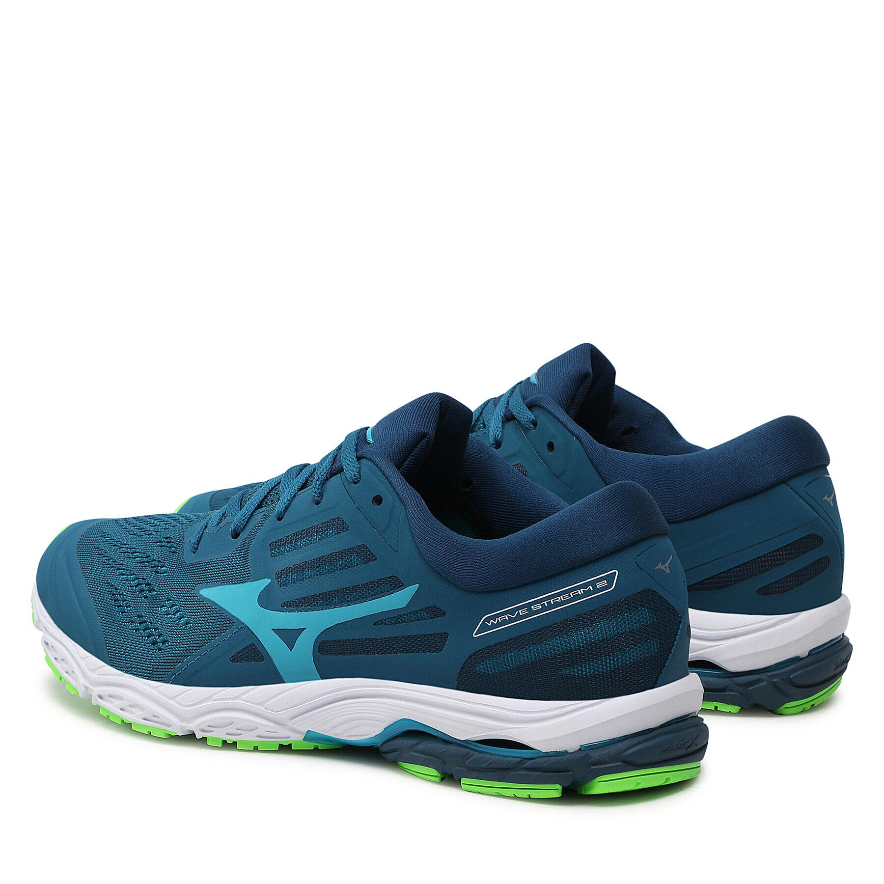 Mizuno Обувки Wave Stream 2 J1GC211918 Син - Pepit.bg