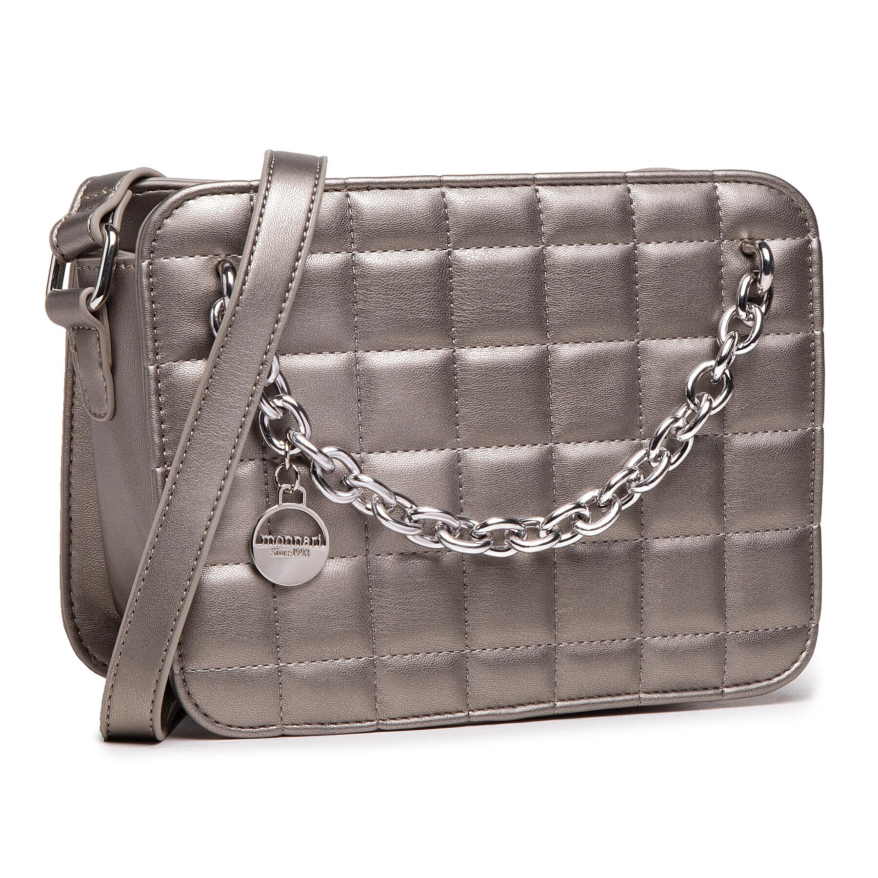 Monnari Дамска чанта BAG0020-M19 Сив - Pepit.bg