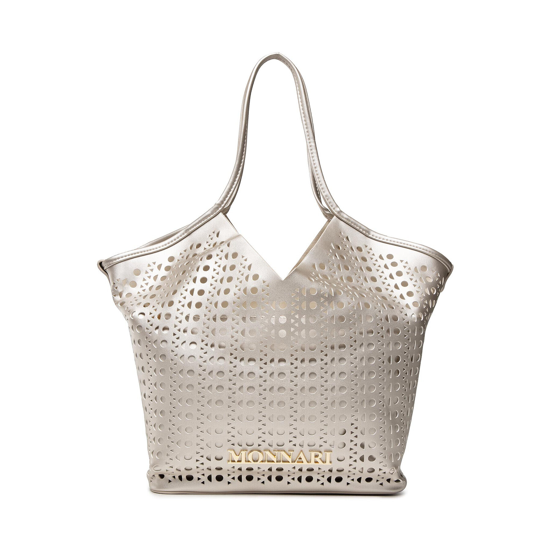 Monnari Дамска чанта BAG0110-M00 Златист - Pepit.bg