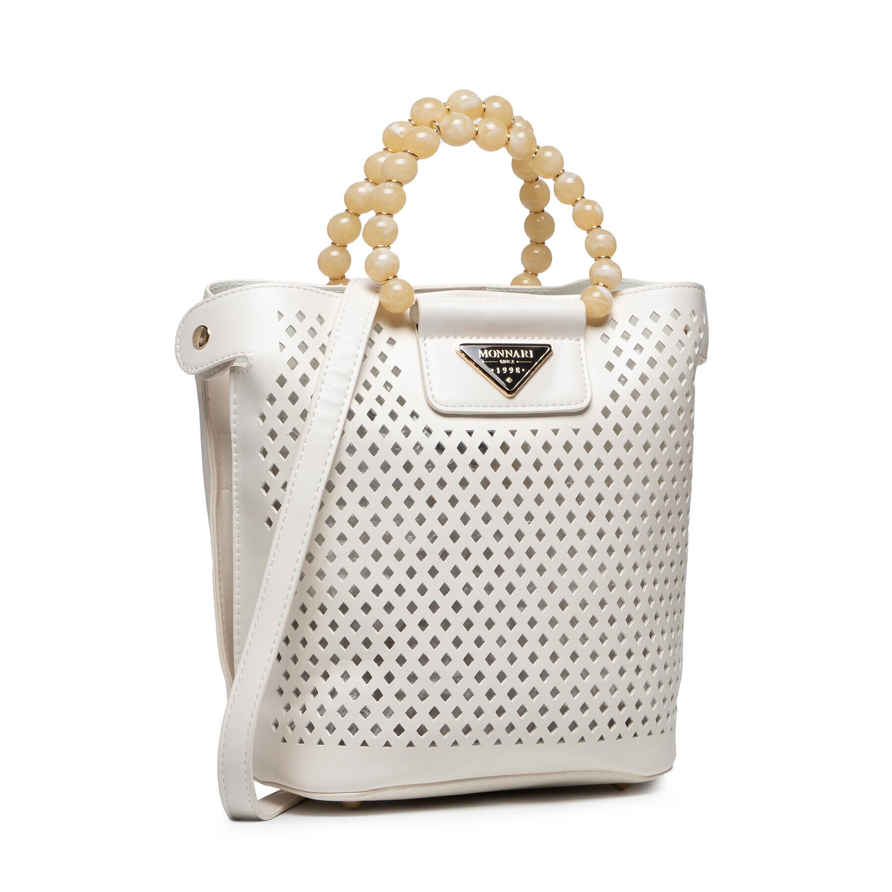 Monnari Дамска чанта BAG0130-000 Бял - Pepit.bg