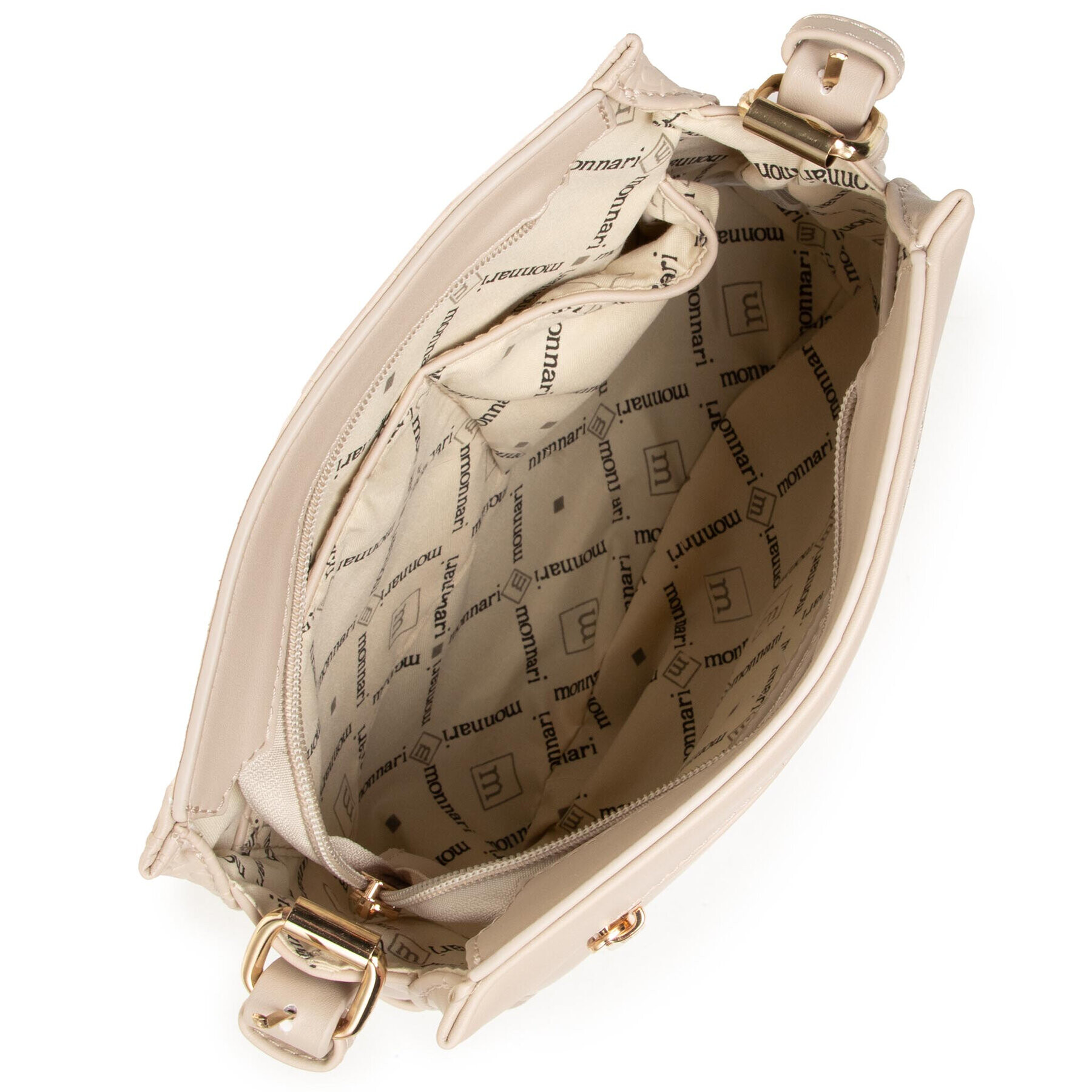 Monnari Дамска чанта BAG0410-015 Бежов - Pepit.bg