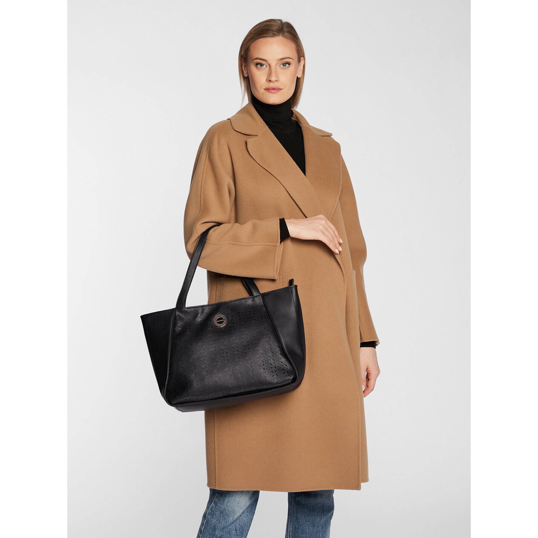 Monnari Дамска чанта BAG0520-020 Черен - Pepit.bg