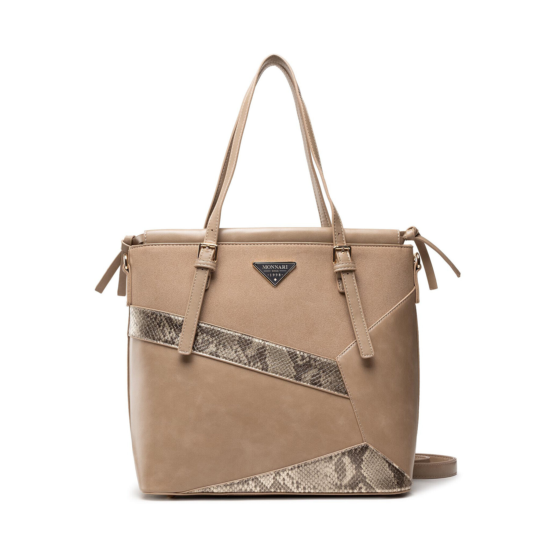 Monnari Дамска чанта BAG0560-015 Бежов - Pepit.bg