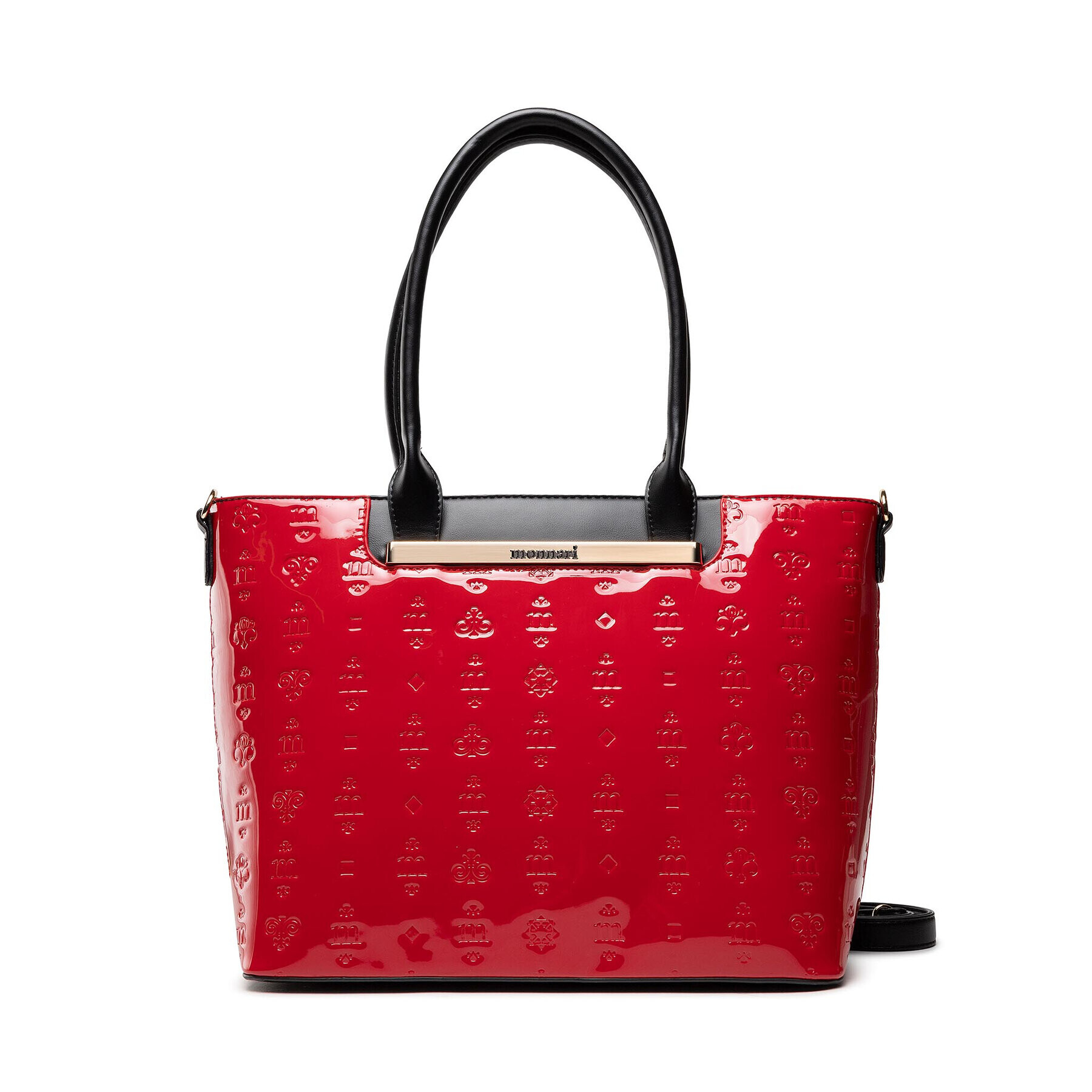 Monnari Дамска чанта BAG0660-M05 Червен - Pepit.bg