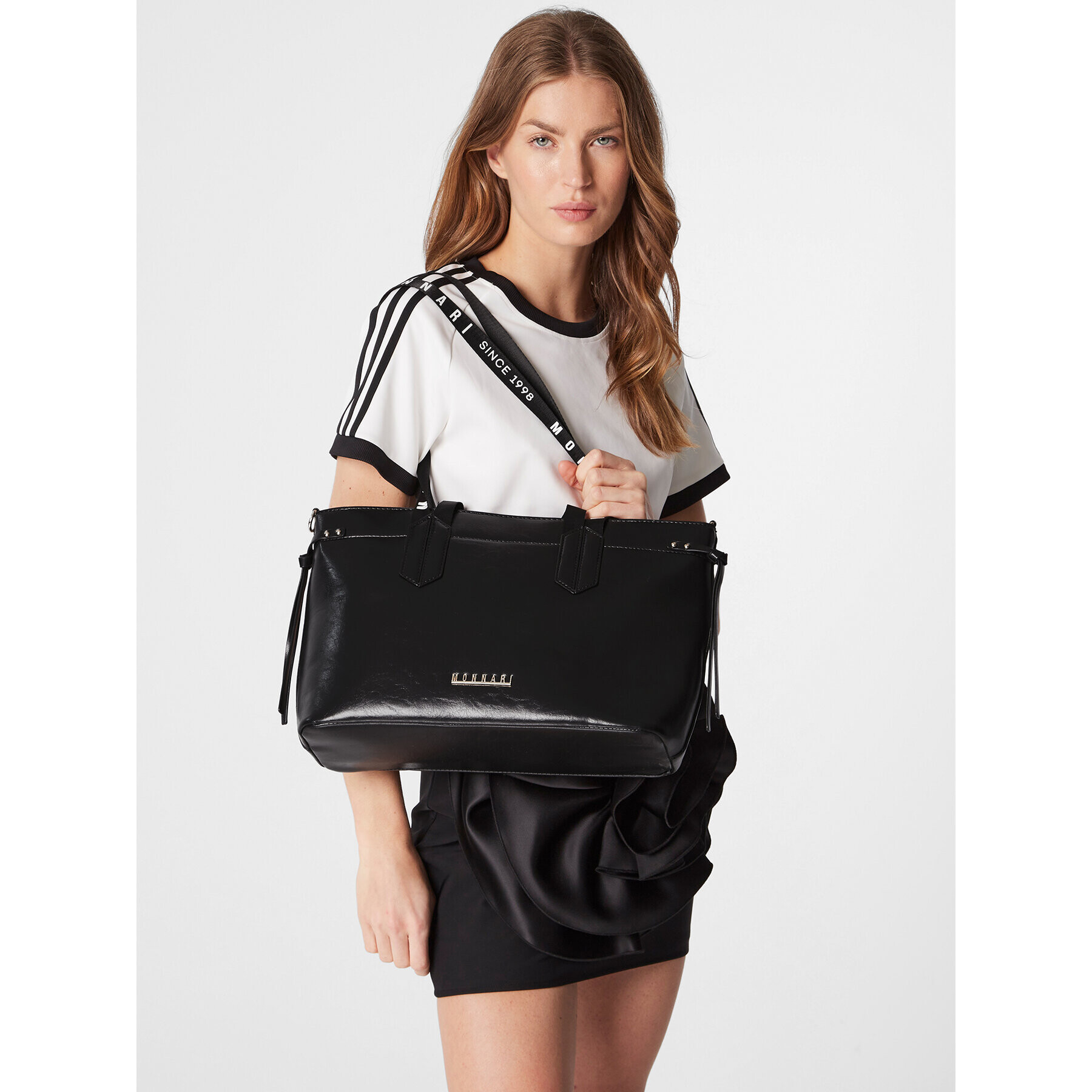 Monnari Дамска чанта BAG0730-020 Черен - Pepit.bg