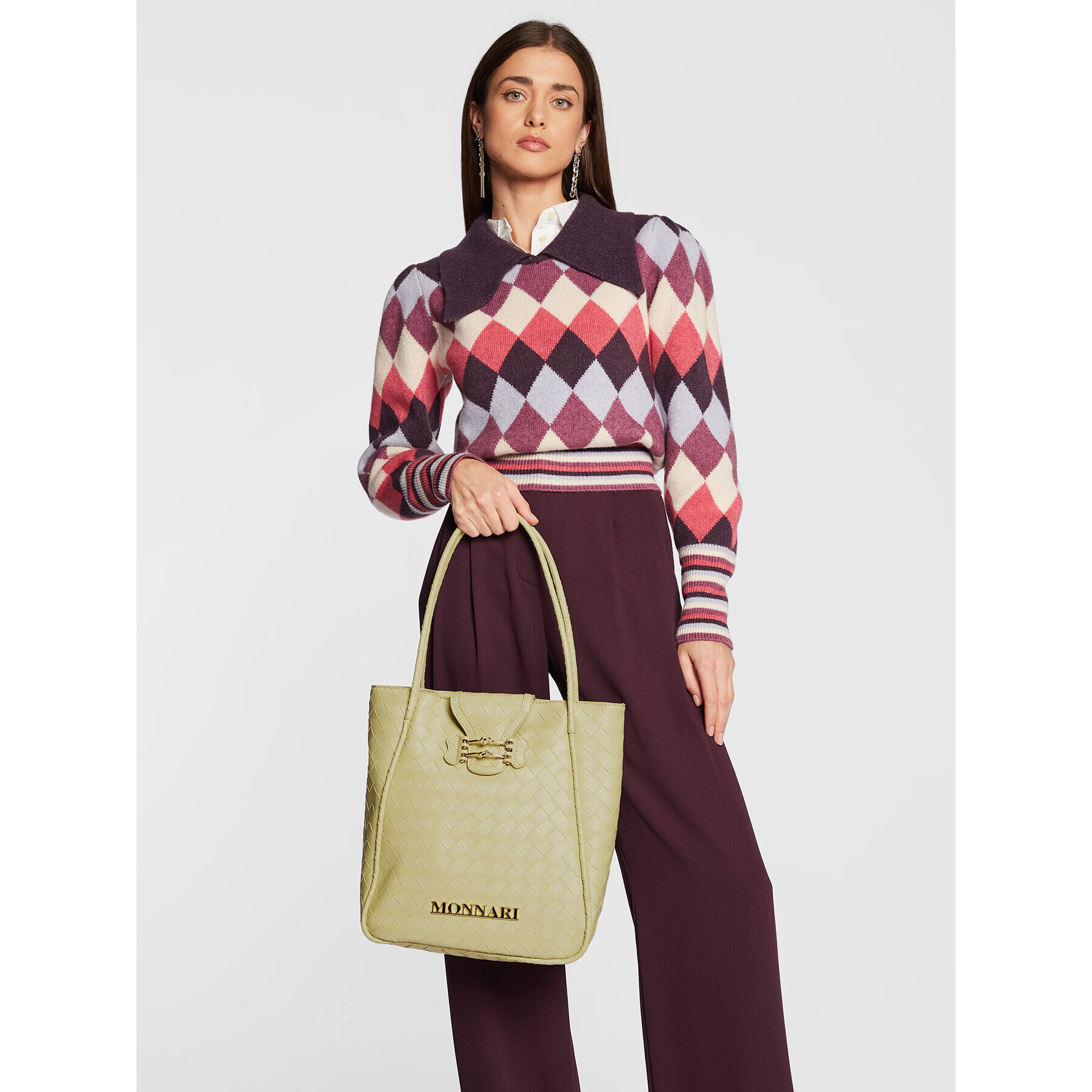Monnari Дамска чанта BAG0740-008 Зелен - Pepit.bg