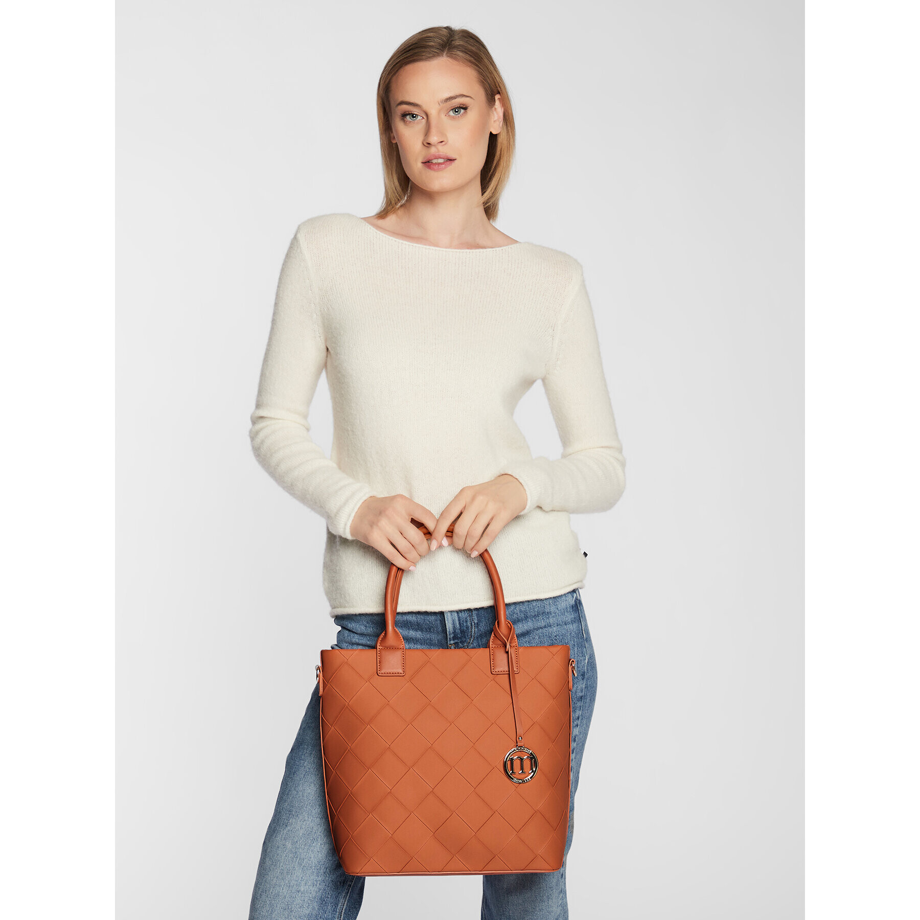 Monnari Дамска чанта BAG0820-003 Оранжев - Pepit.bg