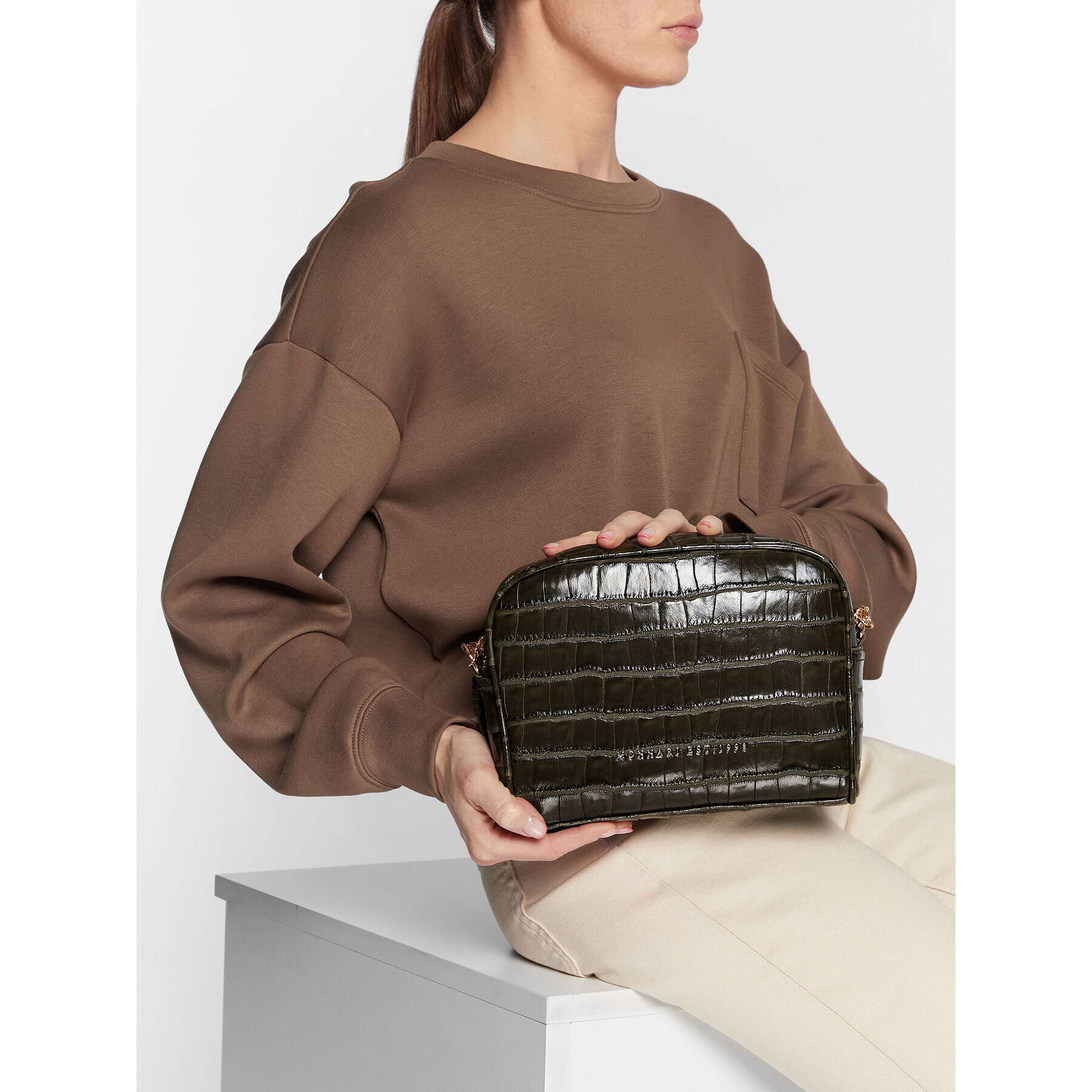 Monnari Дамска чанта BAG0940-008 Каки - Pepit.bg