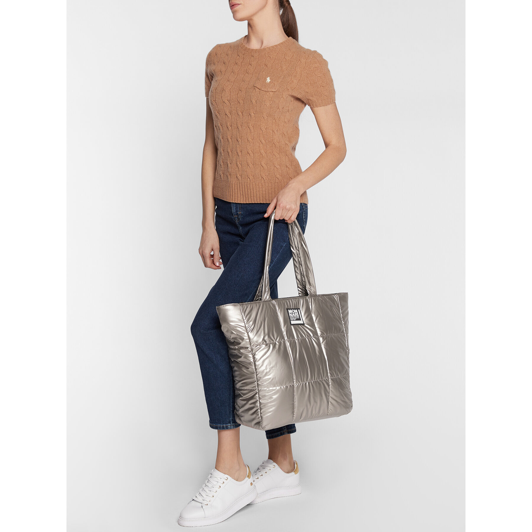 Monnari Дамска чанта BAG1050-M19 Златист - Pepit.bg