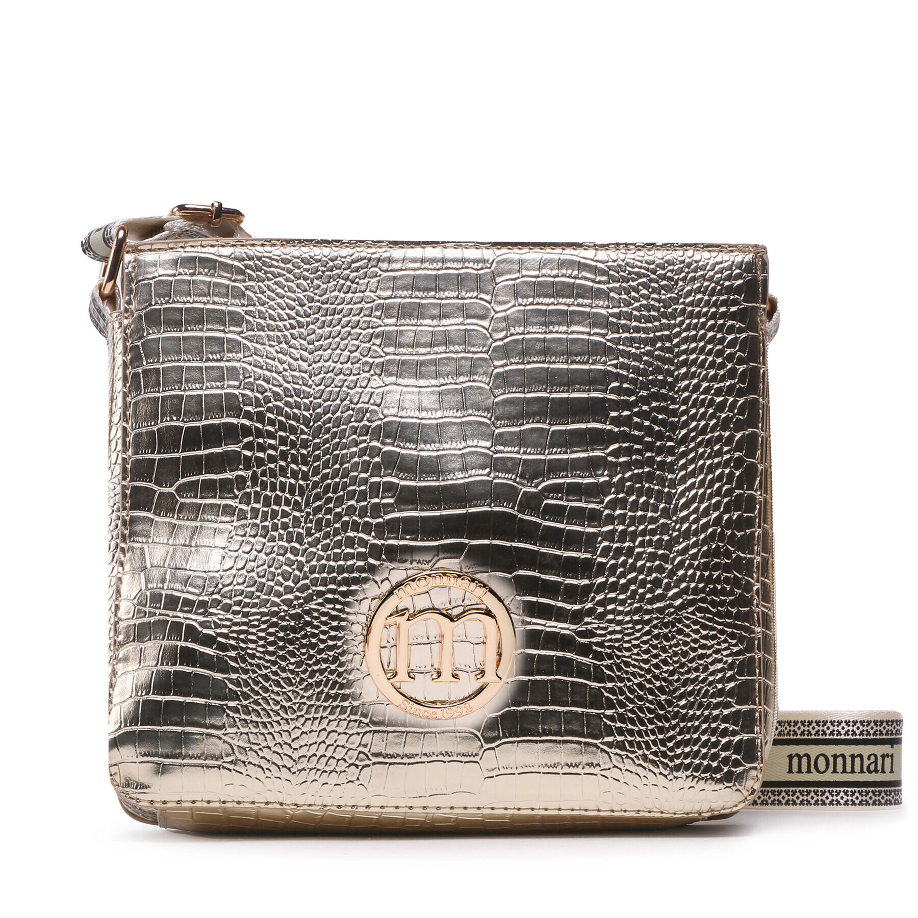Monnari Дамска чанта BAG1360-M23 Златист - Pepit.bg